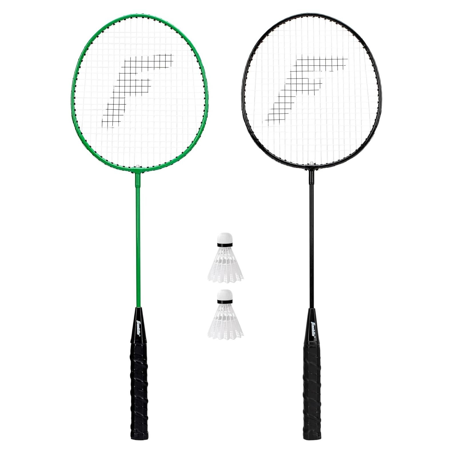 Conjunto de Raquetas de Bádminton Franklin Sports LED 2 Jugadores