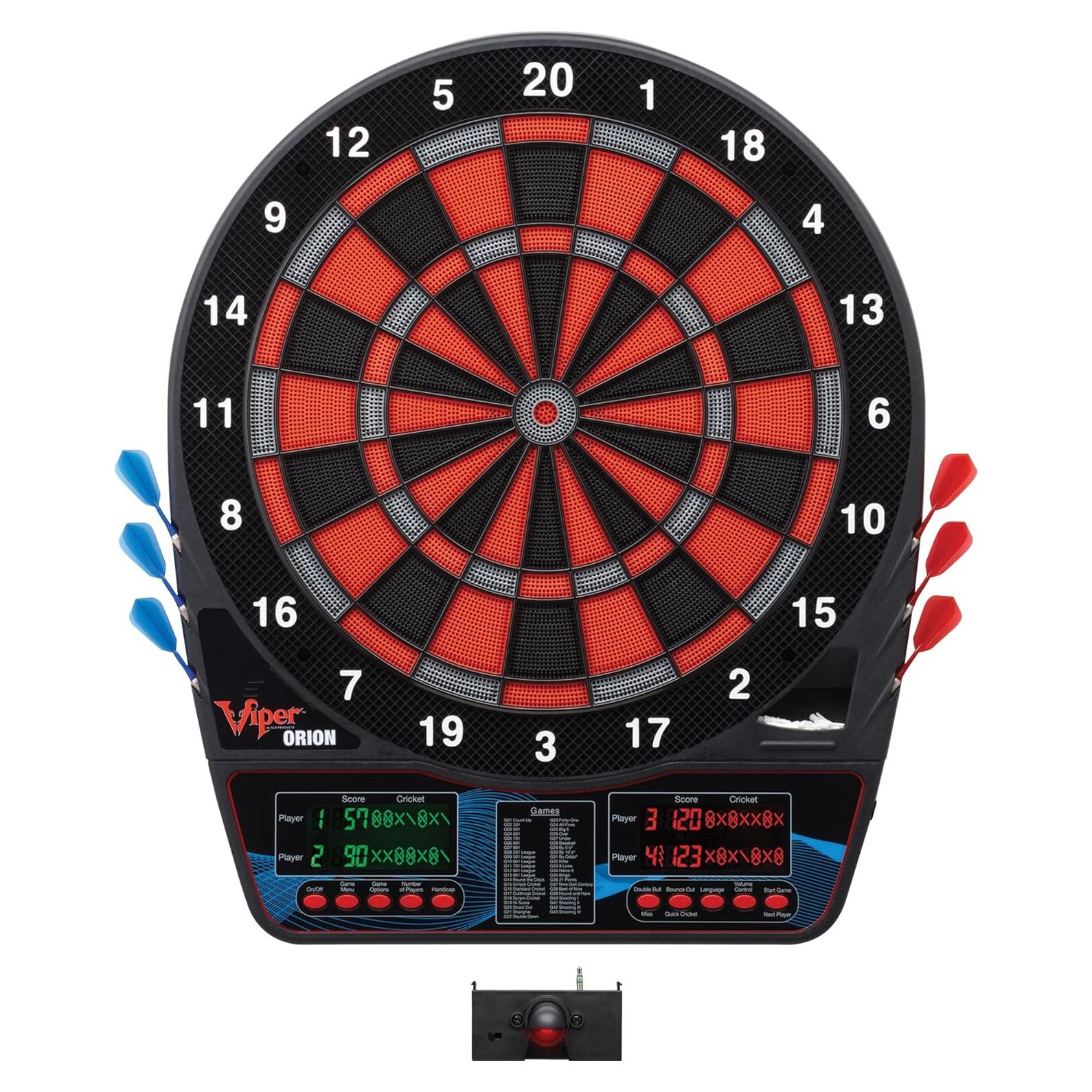 Tablero de Dardos Electrónico Viper Orion 39.37 cm con LaserLite