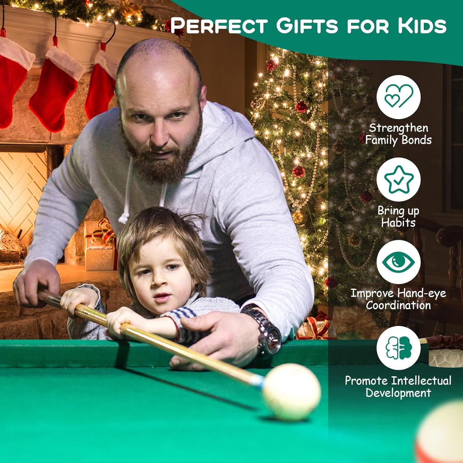 Mesa de Billar Plegable Costzon 119.4x66 cm para Niños