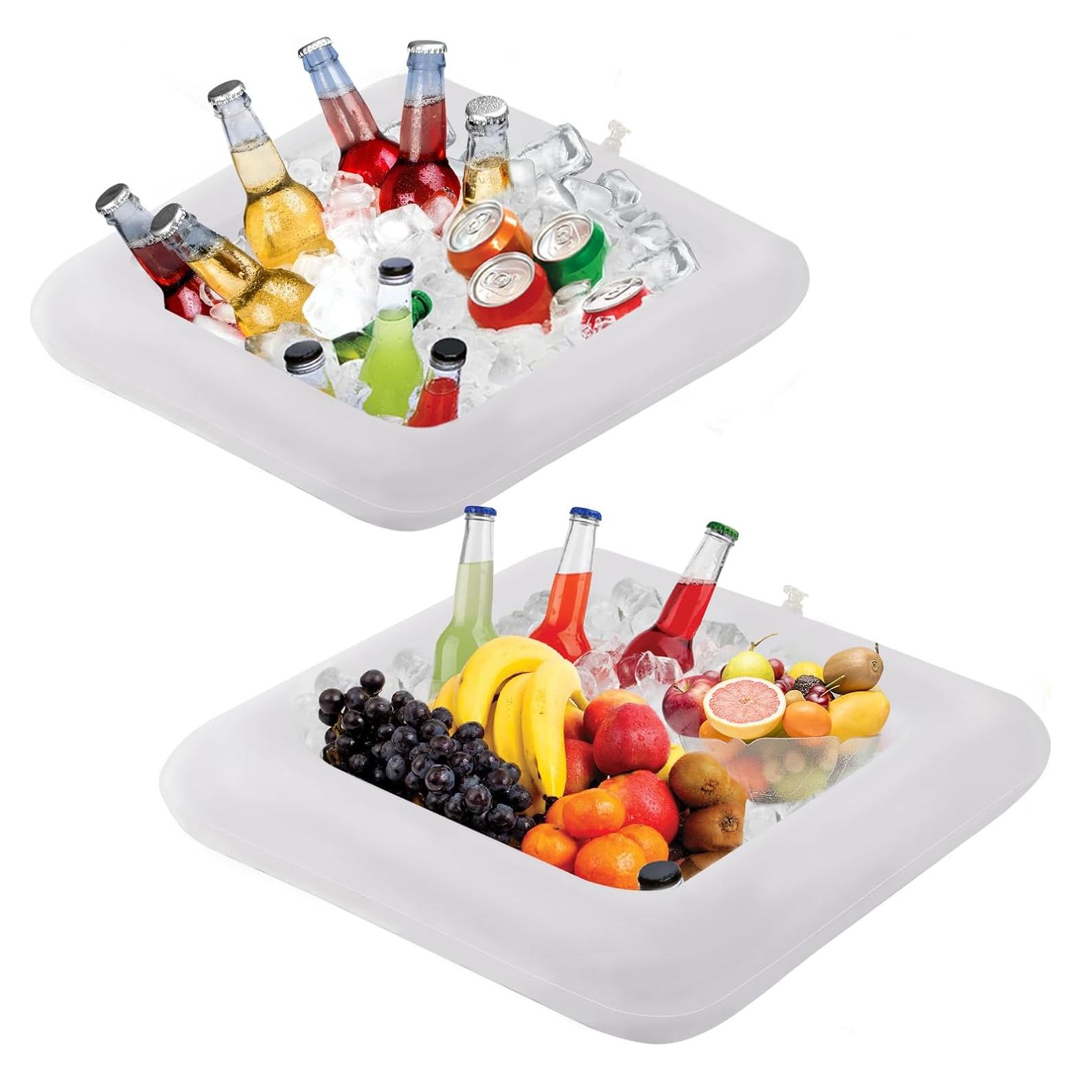 Barra de Servicio Inflable PIAMIG 61x61cm para Fiestas 2 PCS