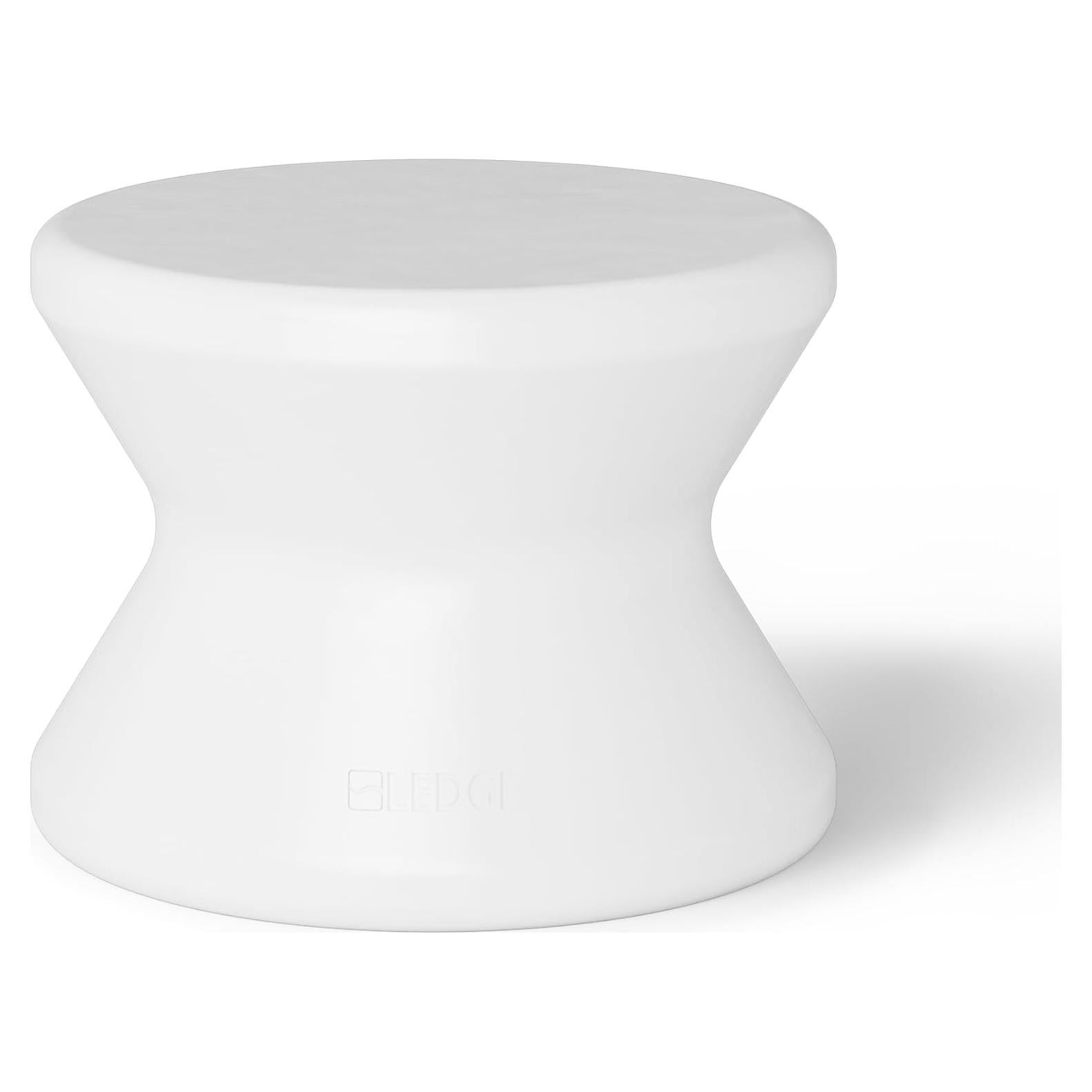 Mesa Lateral Ledge Lounger Signature - Resistente a Todo Clima - 45.7x45.7 cm - Blanco