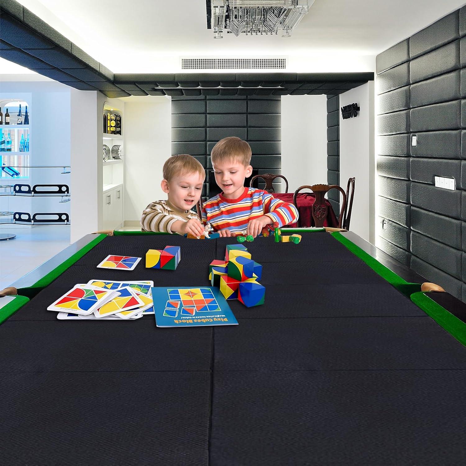 Alfombrilla de Inserción JZHLLA para Mesa de Billar 8 pies