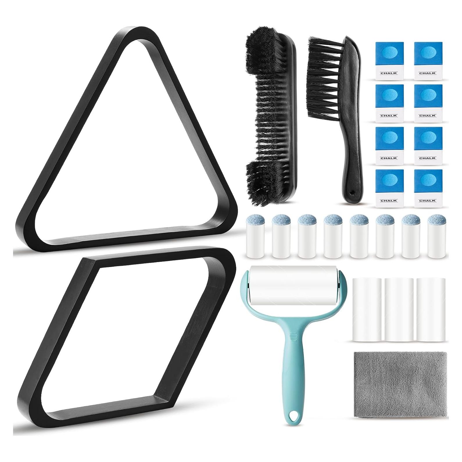 Conjunto de Accesorios de Billar ShinyRelief 22 Piezas