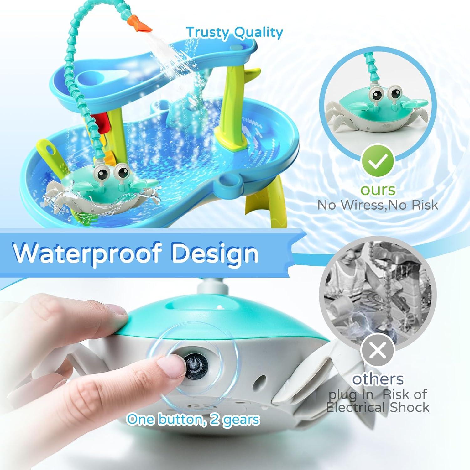 Bomba de Agua JOYCUDDLE Cangrejo IP67 6 Horas Diversión Niños