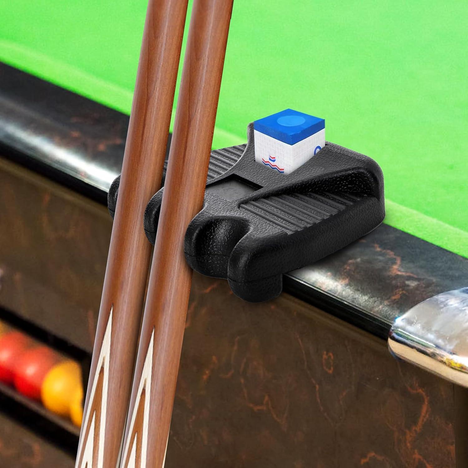 Soporte de Taco de Billar Eorbow 3 Agujeros Portátil Antideslizante