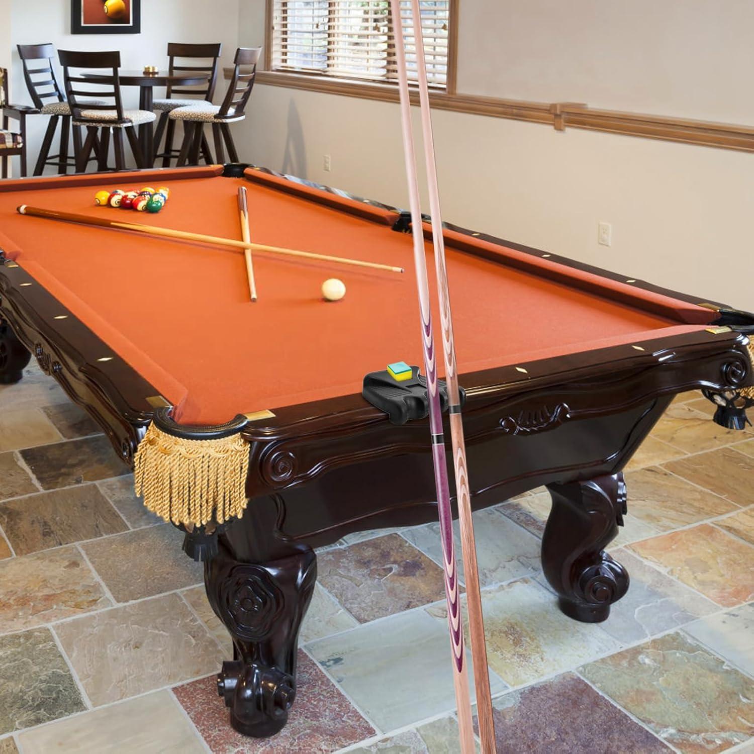 Soporte de Taco de Billar Eorbow 3 Agujeros Portátil Antideslizante