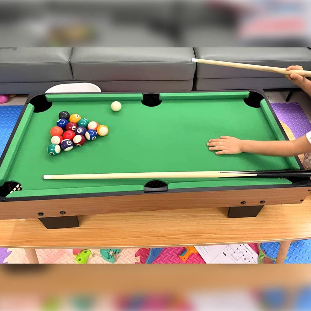 Taco de Billar de Madera Genubi 36" (91.44 cm) - Juego de 2