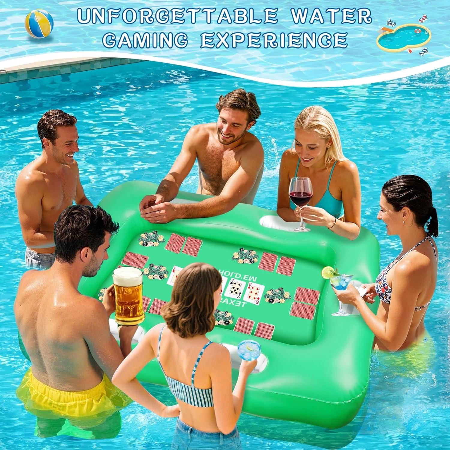 Mesa Flotante Grande MJZ para Juegos de Cartas 136x97 cm