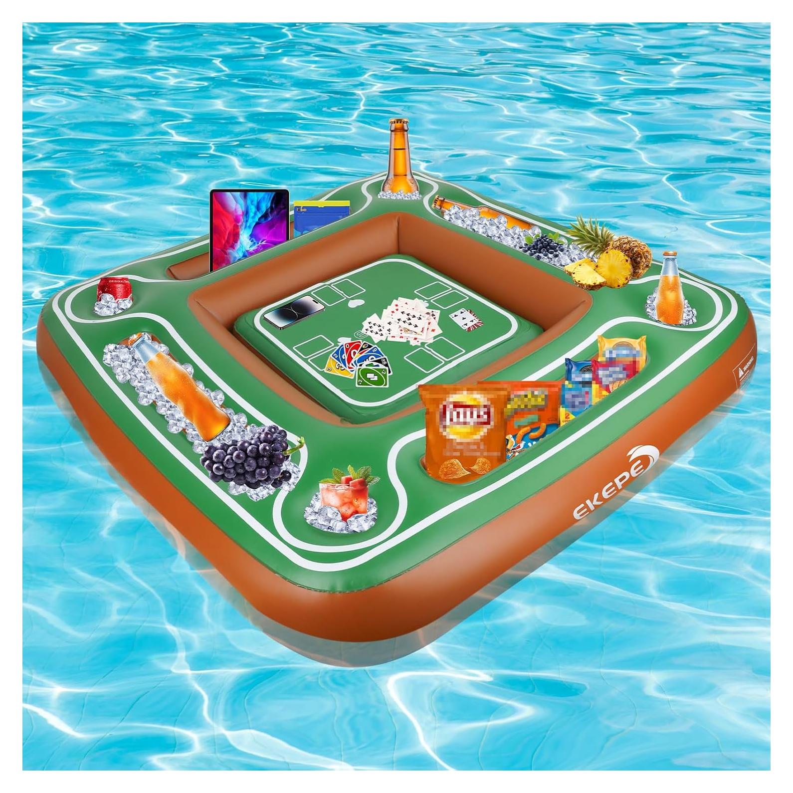 Mesa Flotante Inflable EKEPE para Piscina 109.9x19.8cm