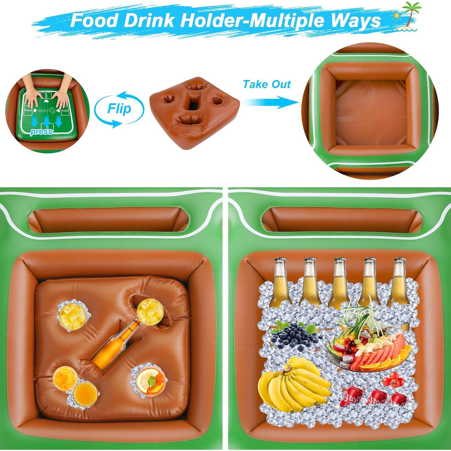 Mesa Flotante Inflable EKEPE para Piscina 109.9x19.8cm