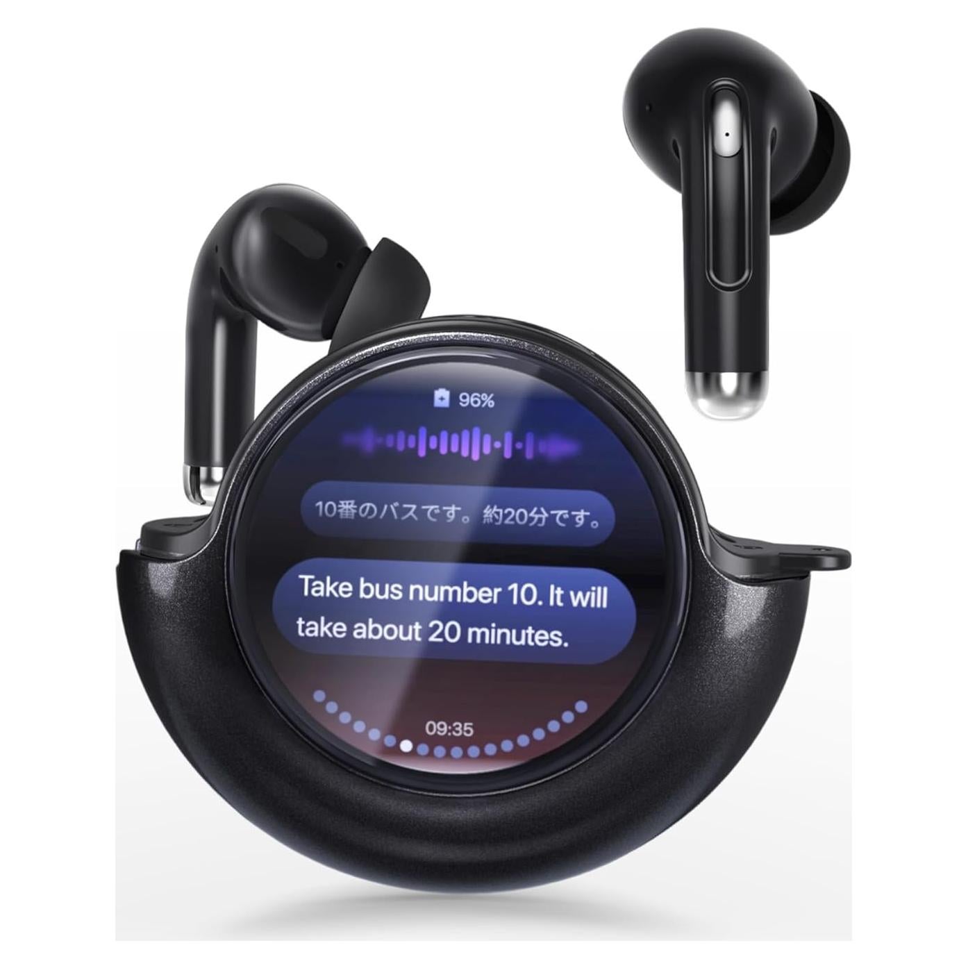 Auriculares Traductores TransAI G1 con Pantalla Táctil - 150+ Idiomas