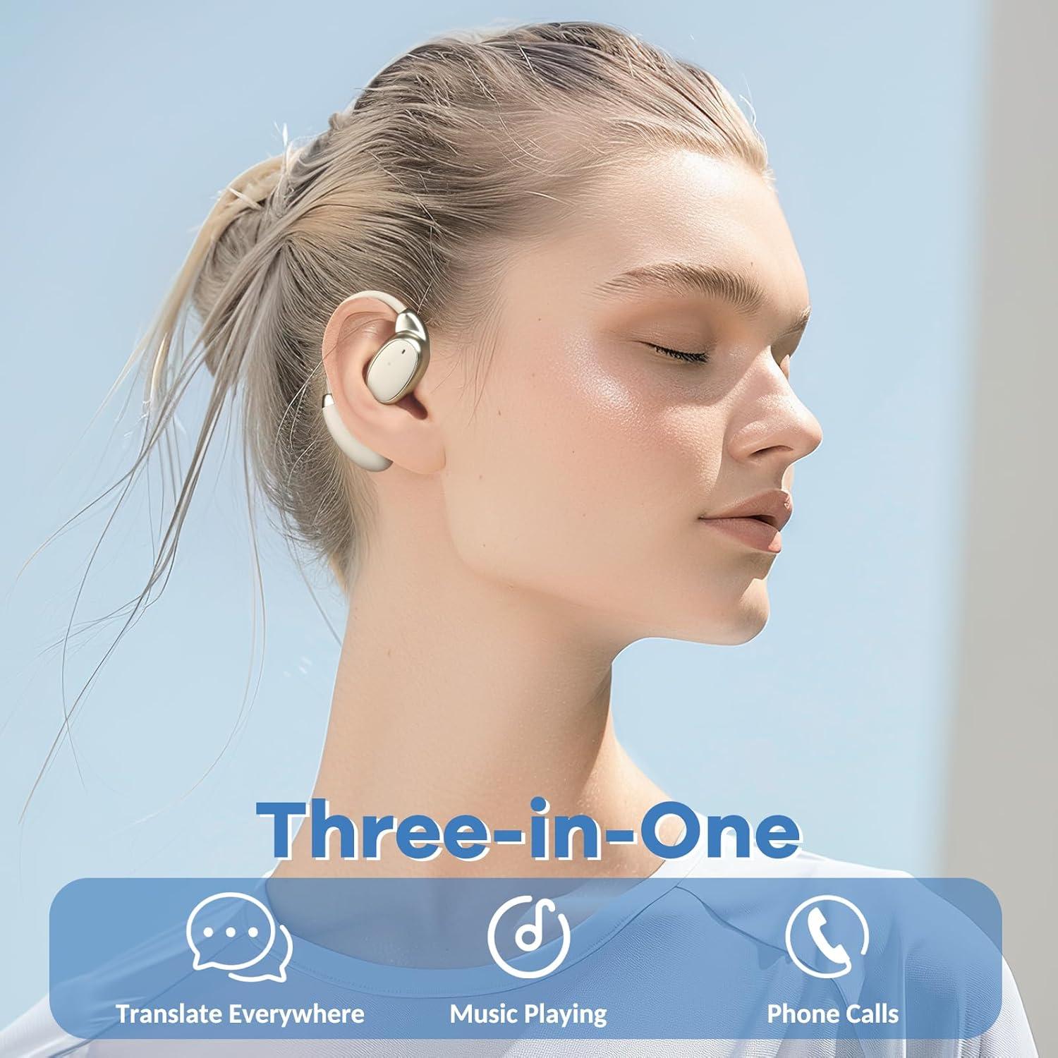 Auriculares Traductores Qnmittry V21 Bluetooth 138 Idiomas