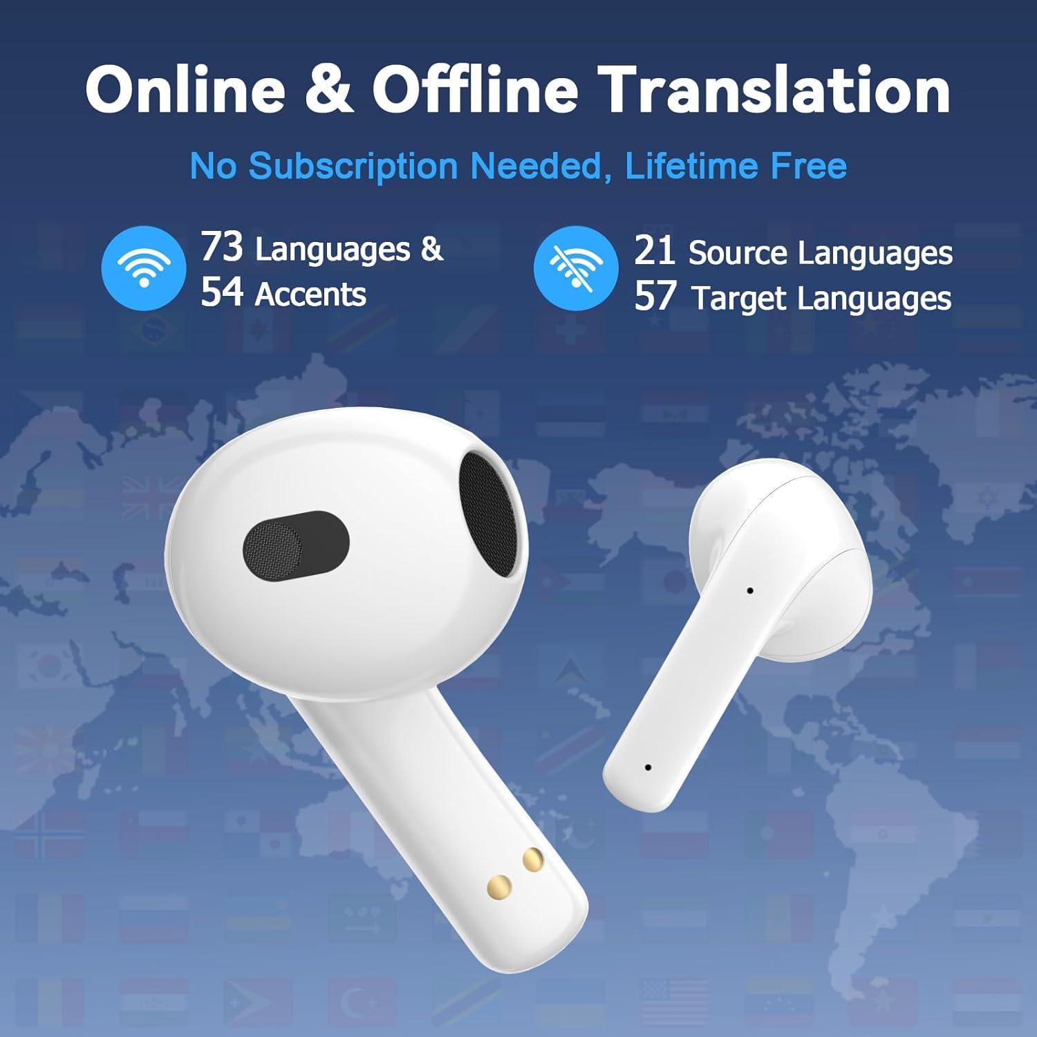 Auriculares Traductores iTour 22 Pro - Traducción en Tiempo Real 127 Idiomas