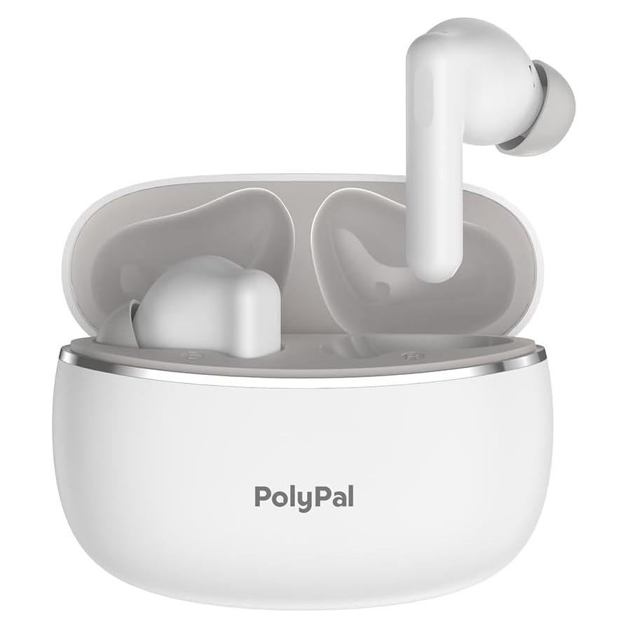 Auriculares Traductores AI Polypal P1 - 138 Idiomas, Reducción de Ruido