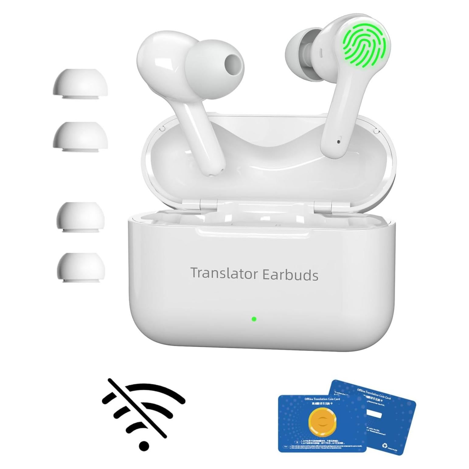 Auriculares Traductores Wooask M6 Bluetooth 3 en 1 Offline