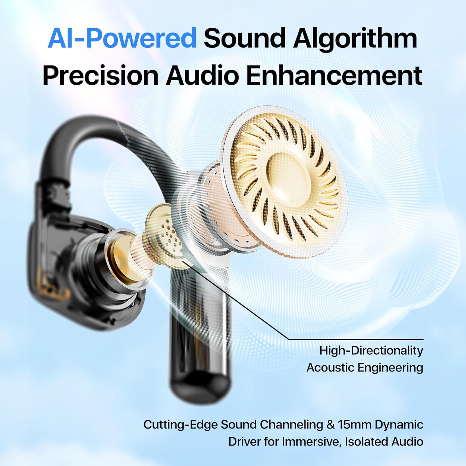 Auriculares Traductores AI POHAHA 3-en-1 Negro 144 Idiomas