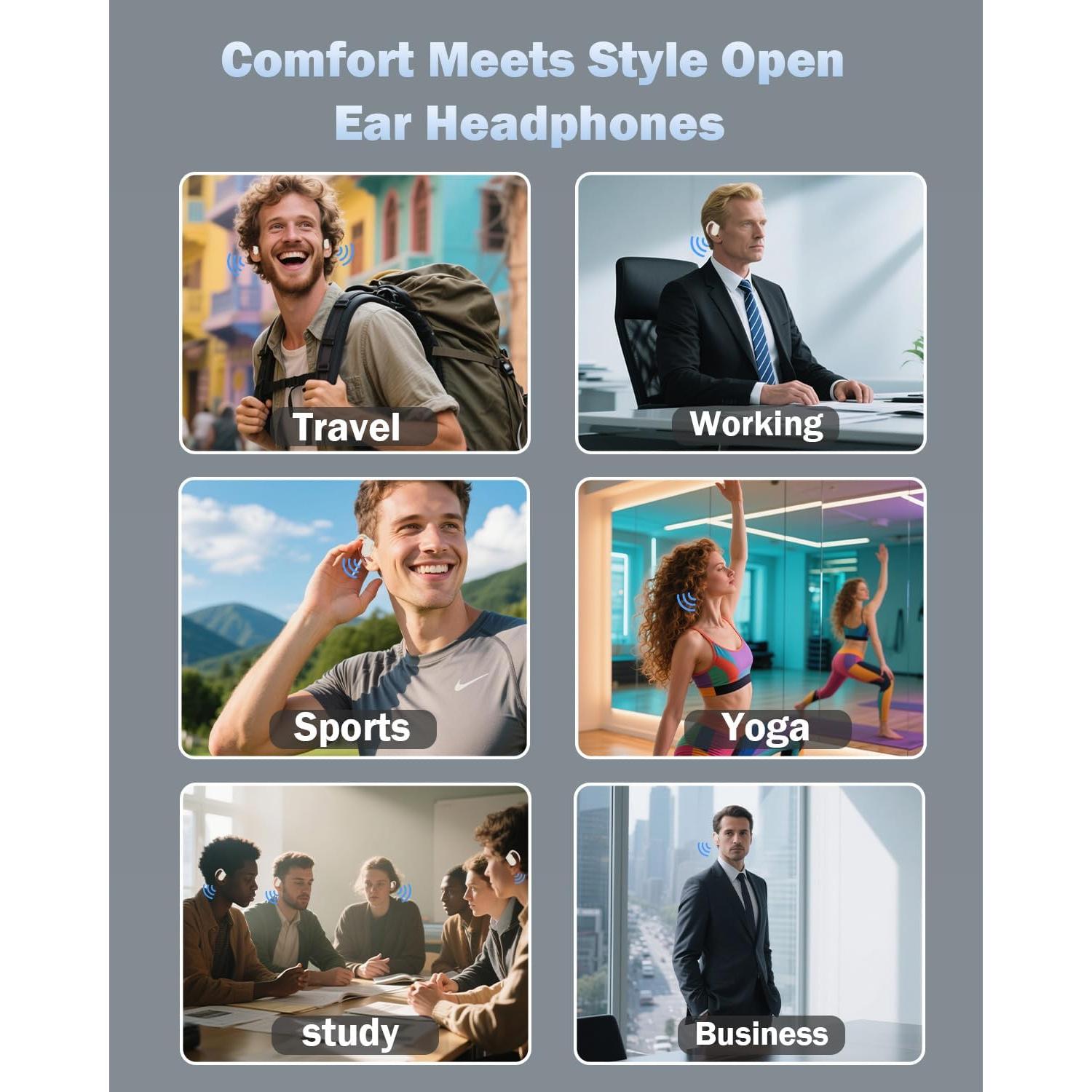 Auriculares Traductores Wooask M9 - 144 Idiomas, Offline, Beige