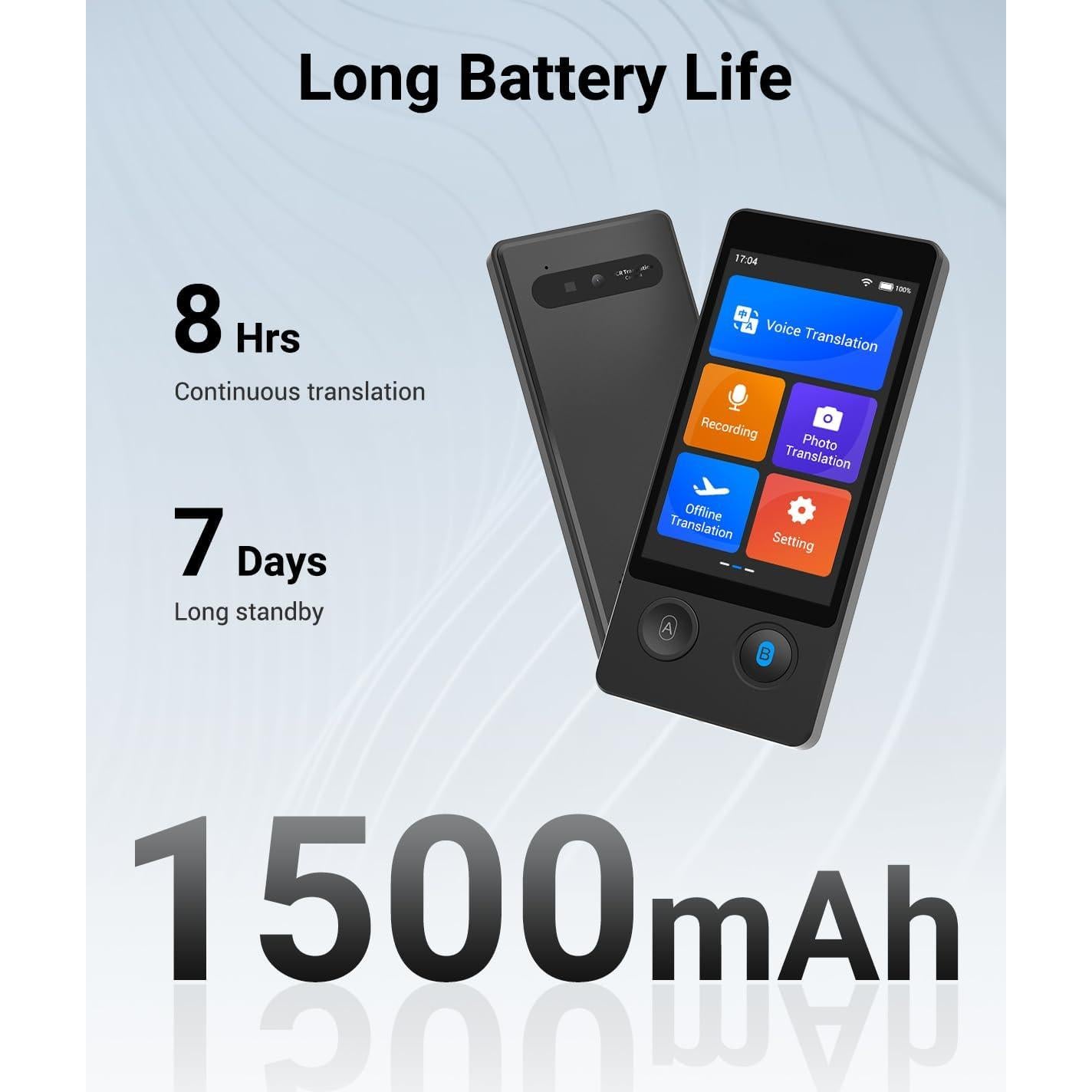 Traductor de Idiomas XUPURTLK 144 Idiomas Voz en Tiempo Real