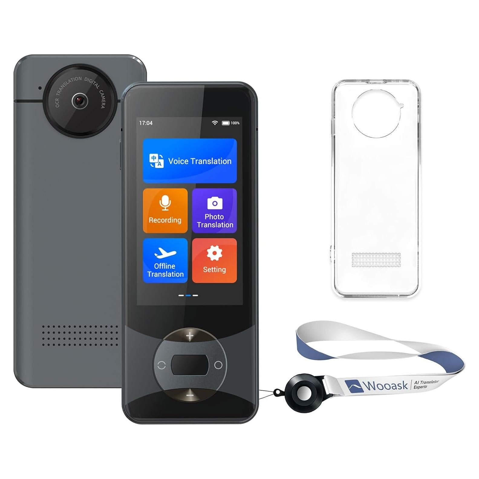 Traductor de Idiomas Wooask W10 AI 144 Idiomas Sin WiFi
