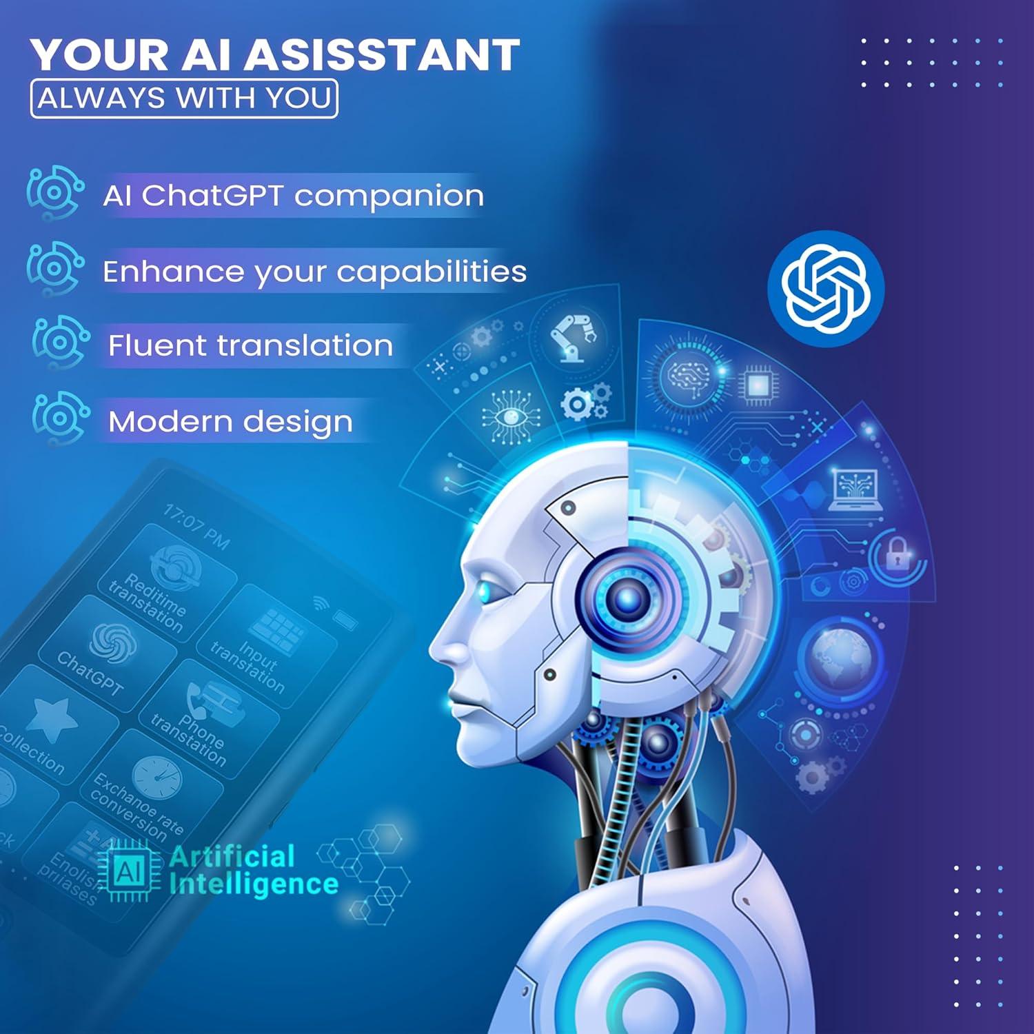 Traductor de Voz AI Shenzhen Msai 138 Idiomas Compacto