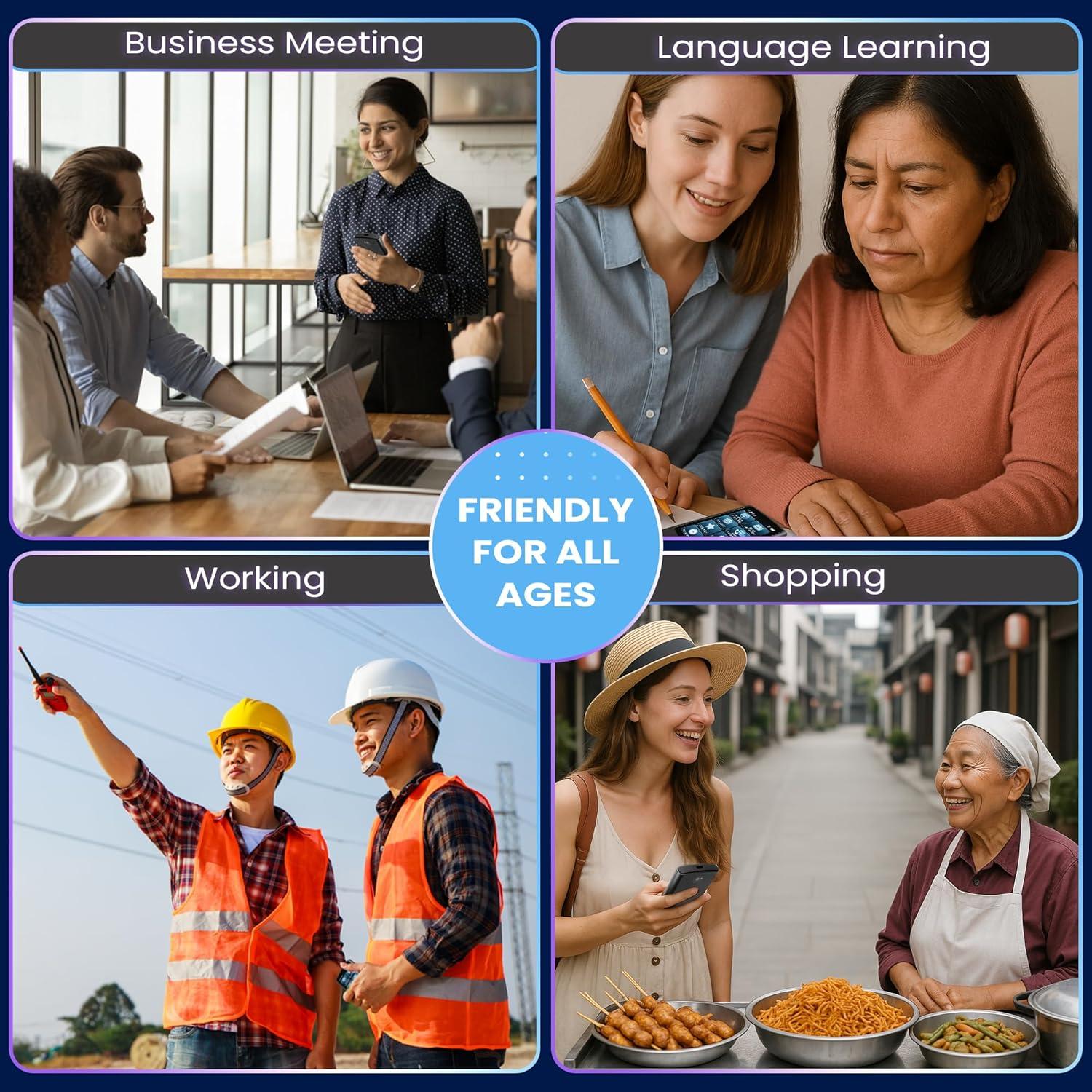 Traductor de Voz AI Shenzhen Msai 138 Idiomas Compacto