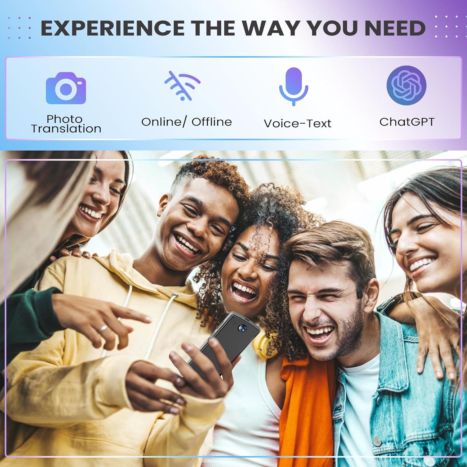 Traductor de Voz AI Shenzhen Msai 138 Idiomas Compacto