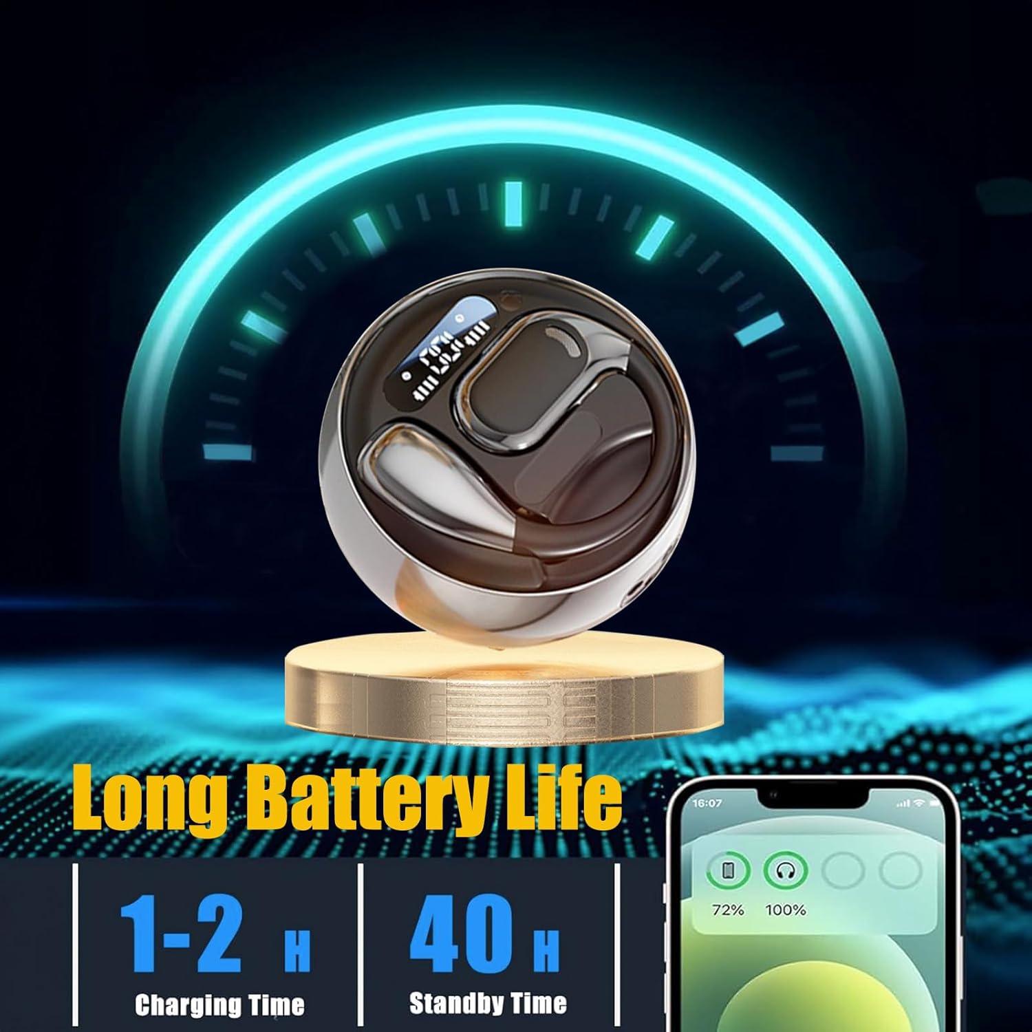 Auriculares Traductores AI Haiseire M76 Negro Bluetooth