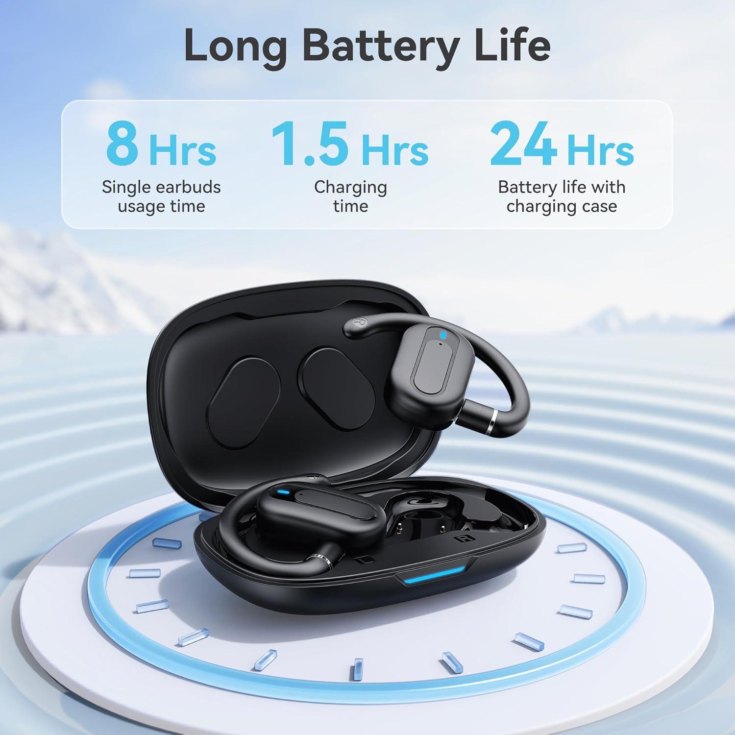 Auriculares Traductores Inalámbricos RUISJ F6 3-en-1 163 Idiomas