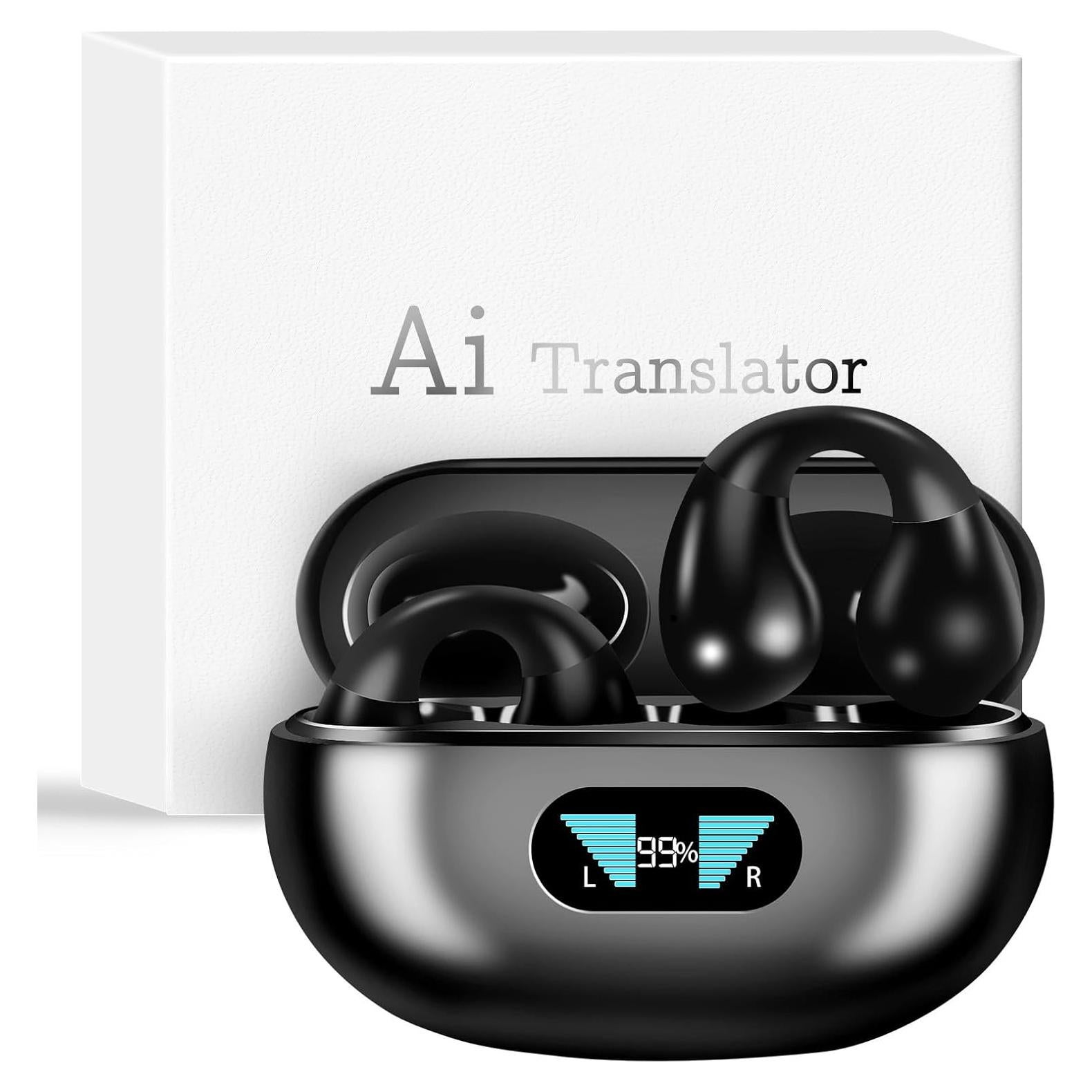 Auriculares de Traducción Inalámbricos Oplope Q7, 144 Idiomas