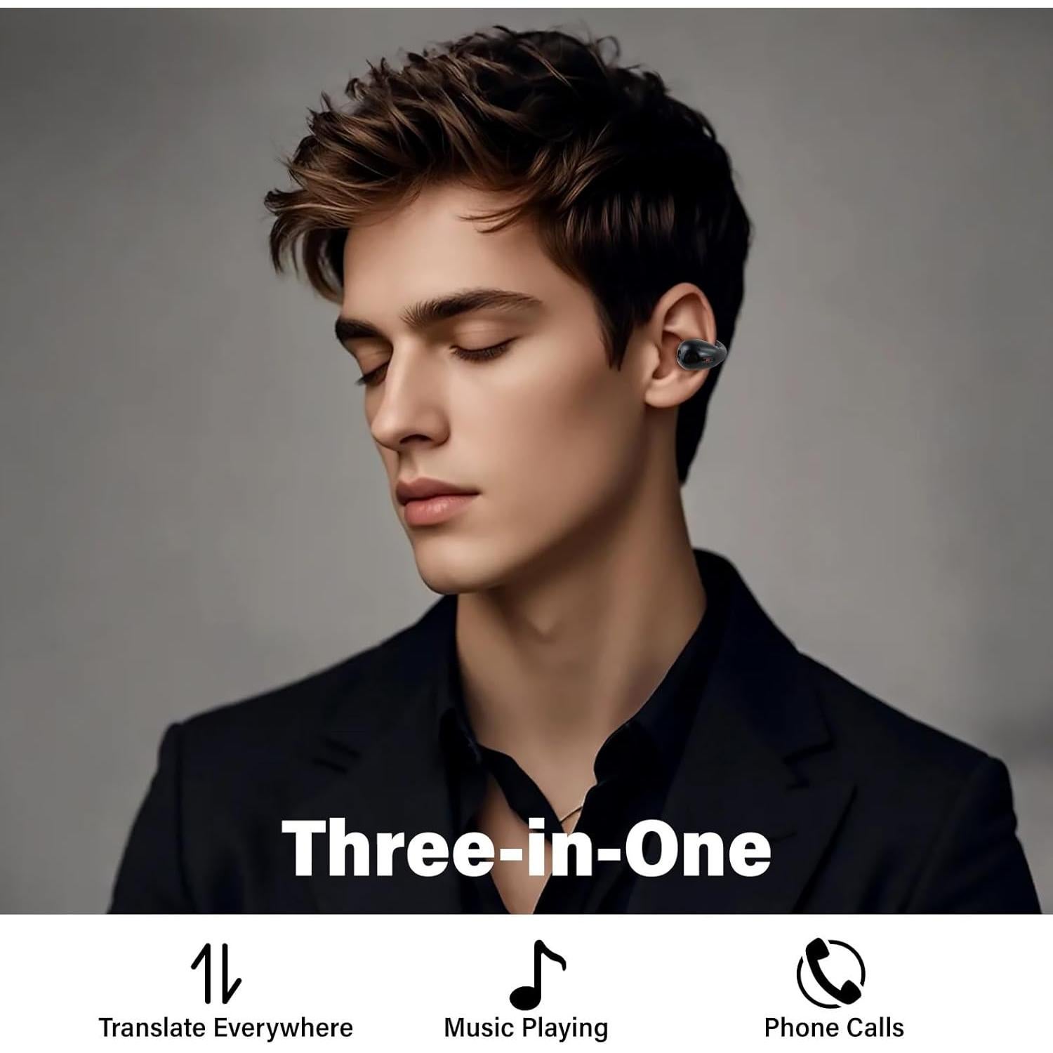 Auriculares de Traducción Inalámbricos Oplope Q7, 144 Idiomas