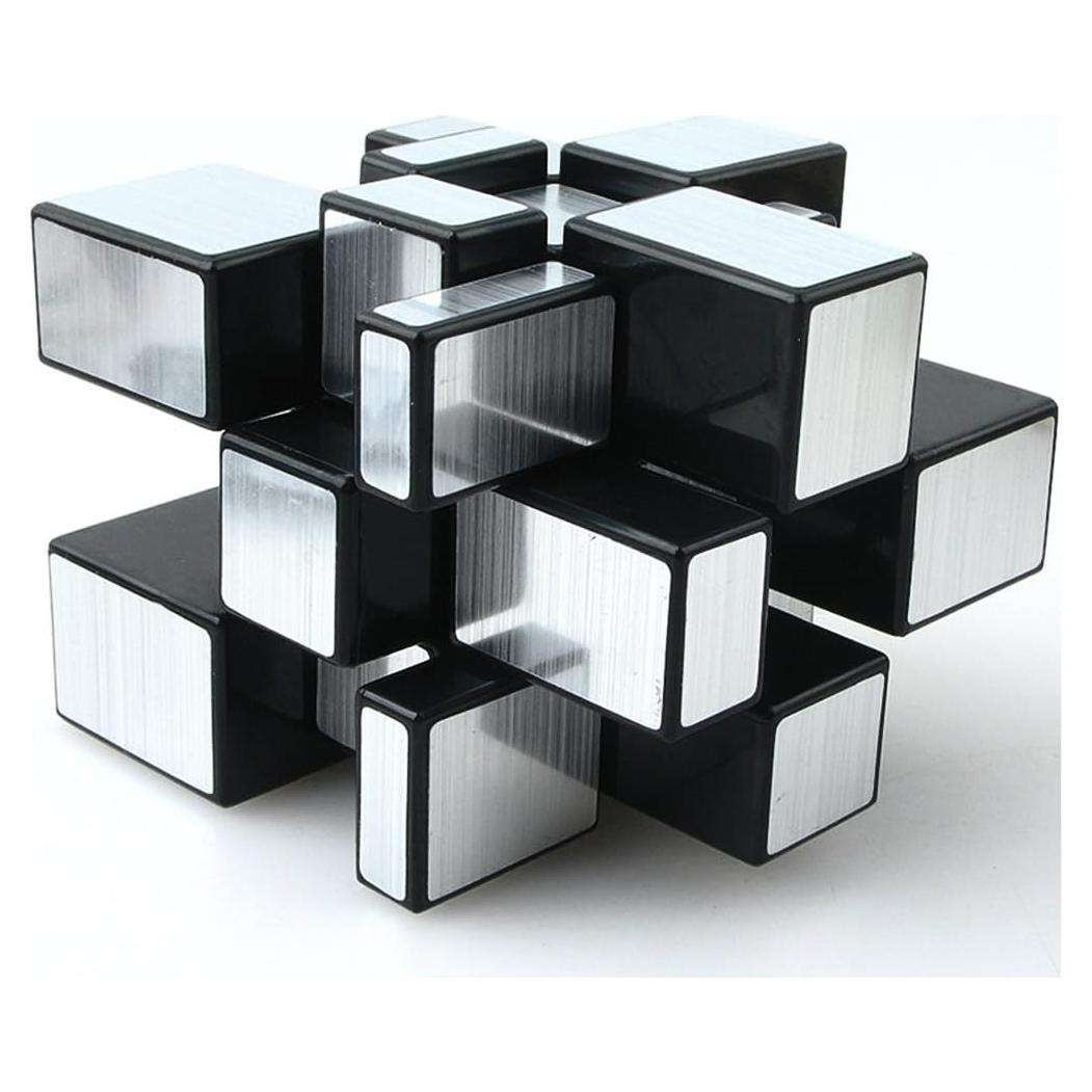 Cubo Mágico TANCH 3x3 Espejo Plata para Niños y Adultos