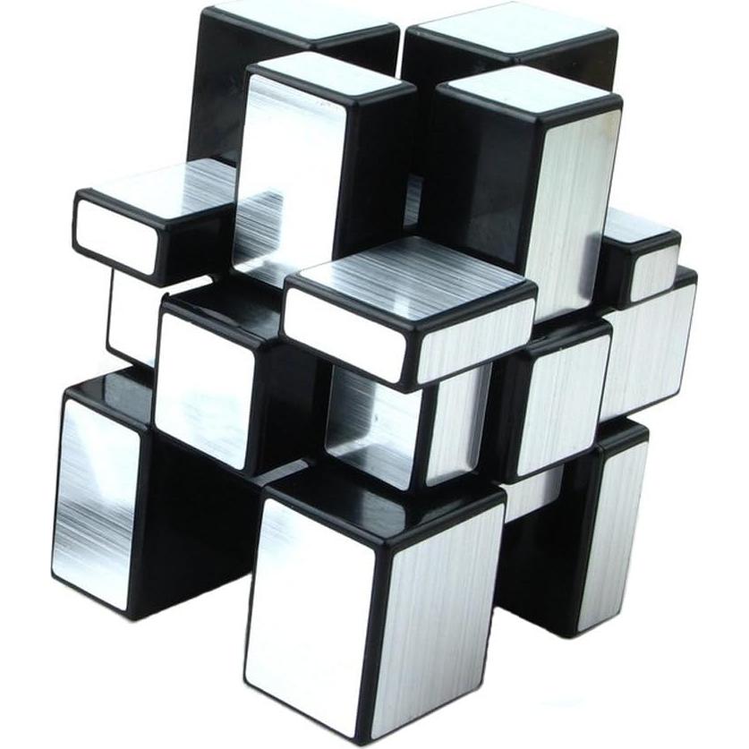 Cubo Mágico TANCH 3x3 Espejo Plata para Niños y Adultos