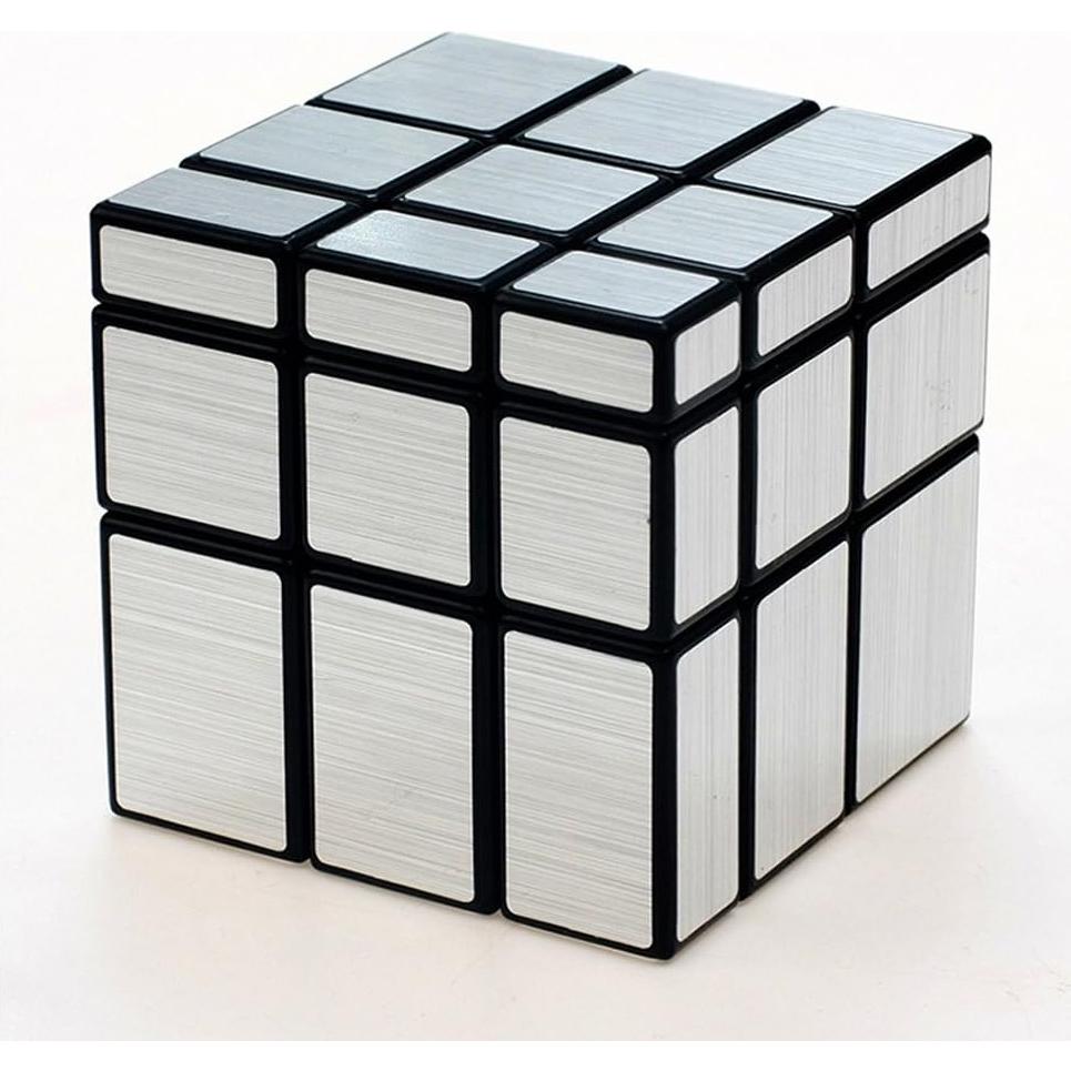 Cubo Mágico TANCH 3x3 Espejo Plata para Niños y Adultos