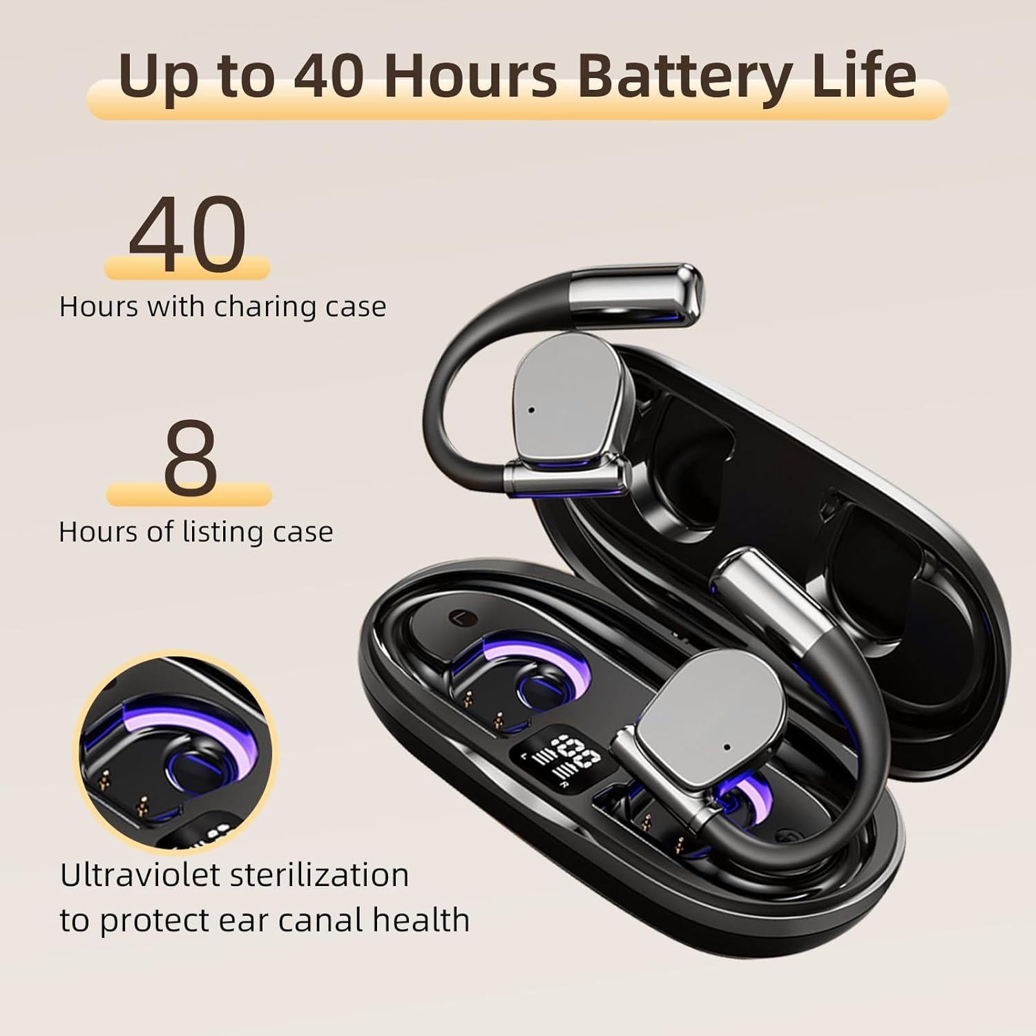 Auriculares de Traducción AI SORNBEO con 144 Idiomas y 5 Modos