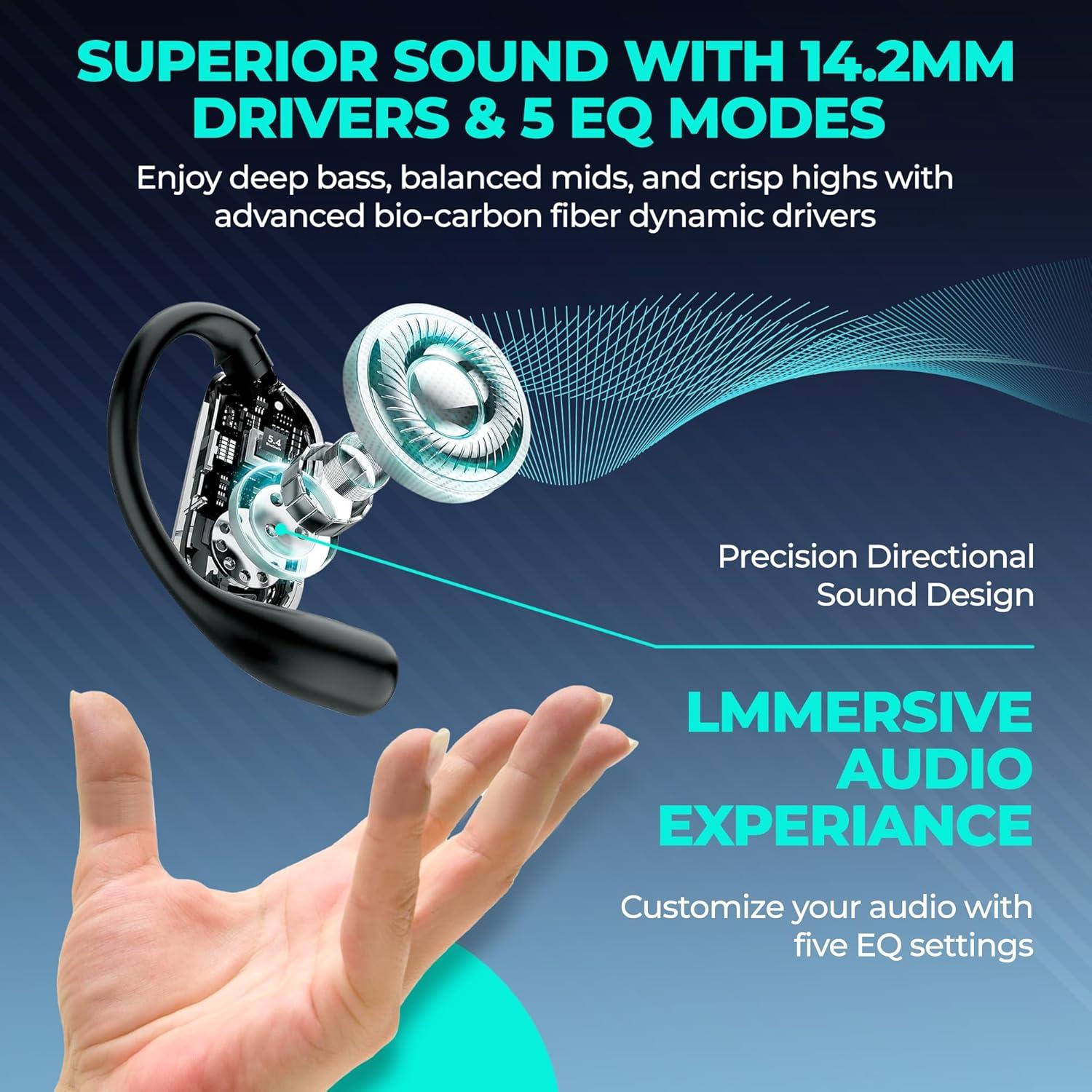 Auriculares Traductores Inalámbricos YYK-Q17 - Bluetooth 5.4, 168 Idiomas