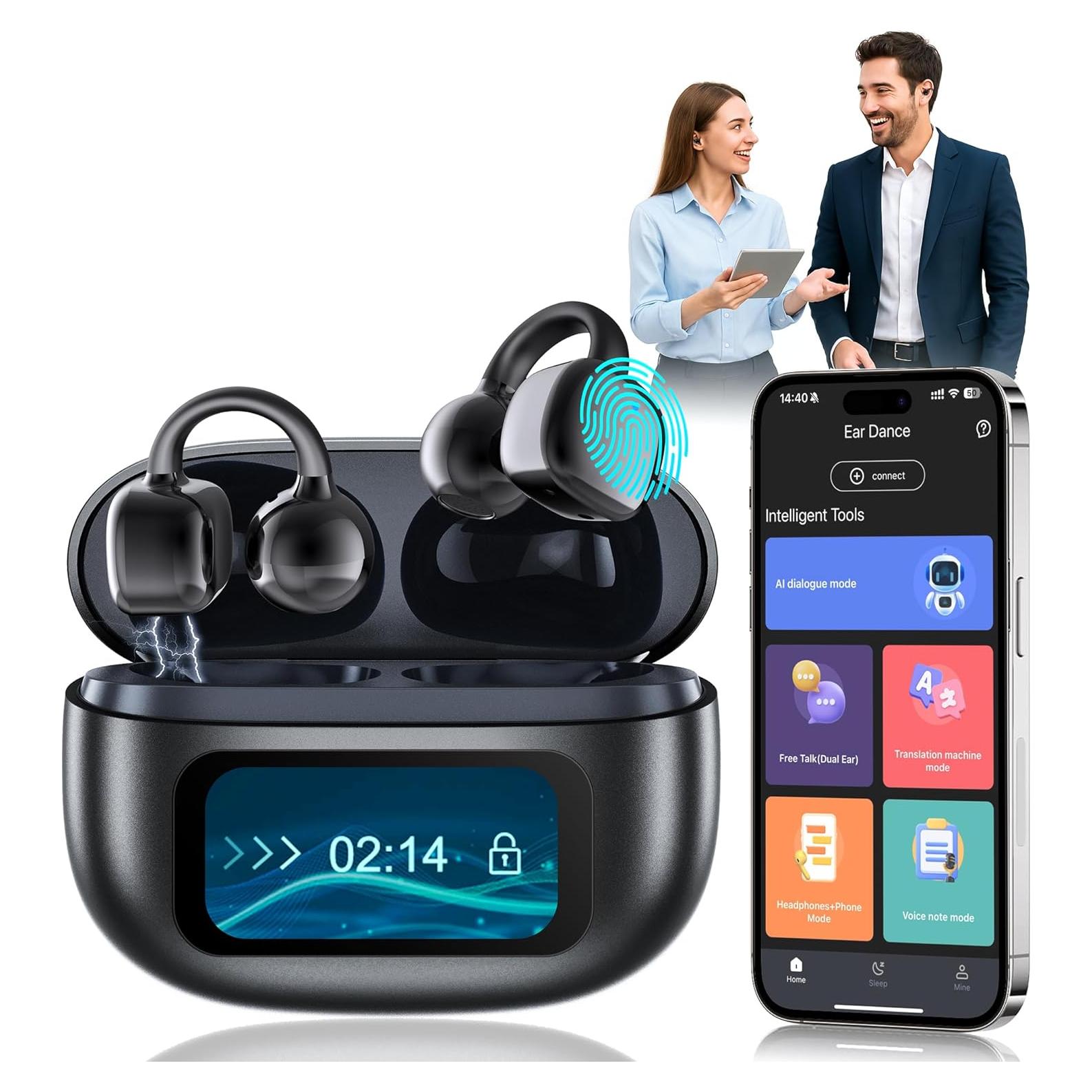 Auriculares Traductores DOSUKE AI 144 Idiomas Sonido HD