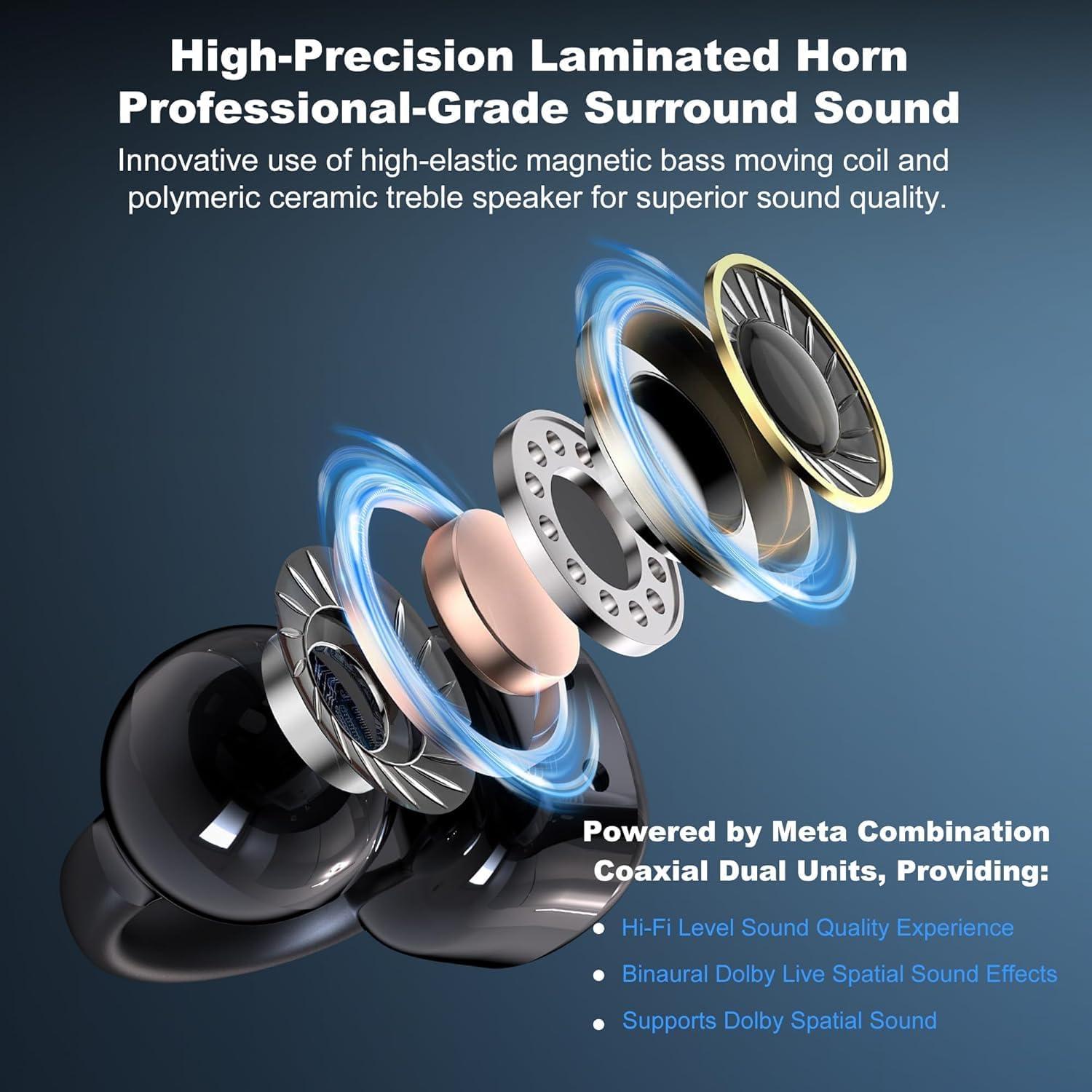 Auriculares Traductores DOSUKE AI 144 Idiomas Sonido HD