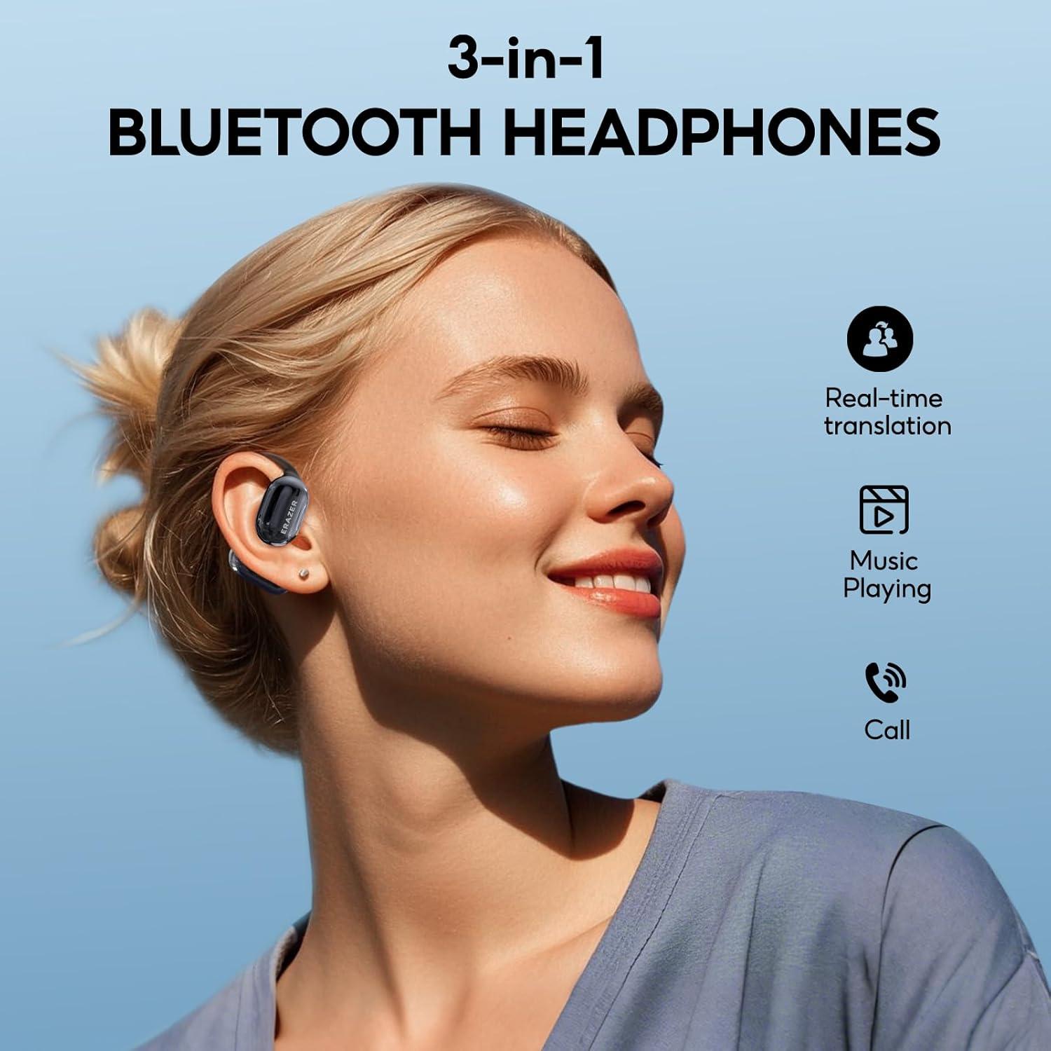 Auriculares Traductores AI ERAZER XF38 Bluetooth 135 Idiomas