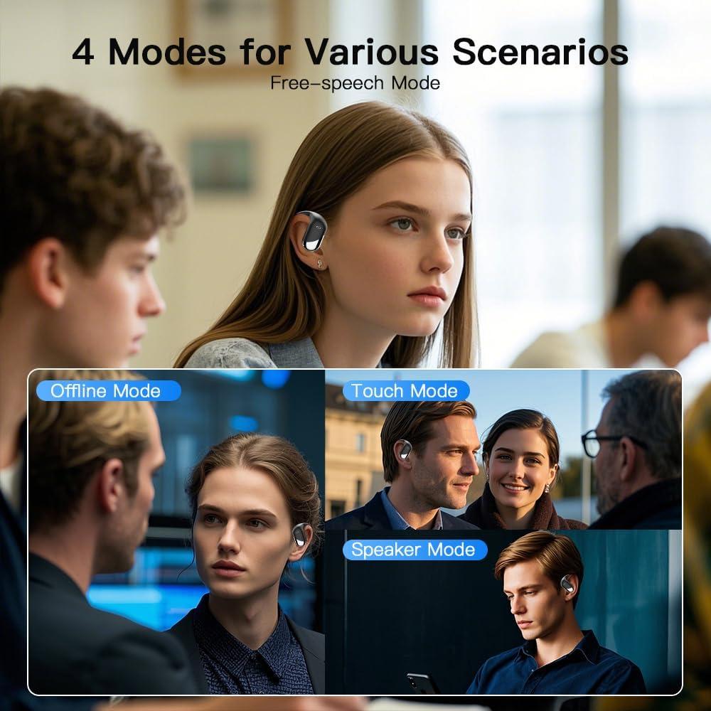 Auriculares Inalámbricos de Traducción AI Q16 - 144 Idiomas