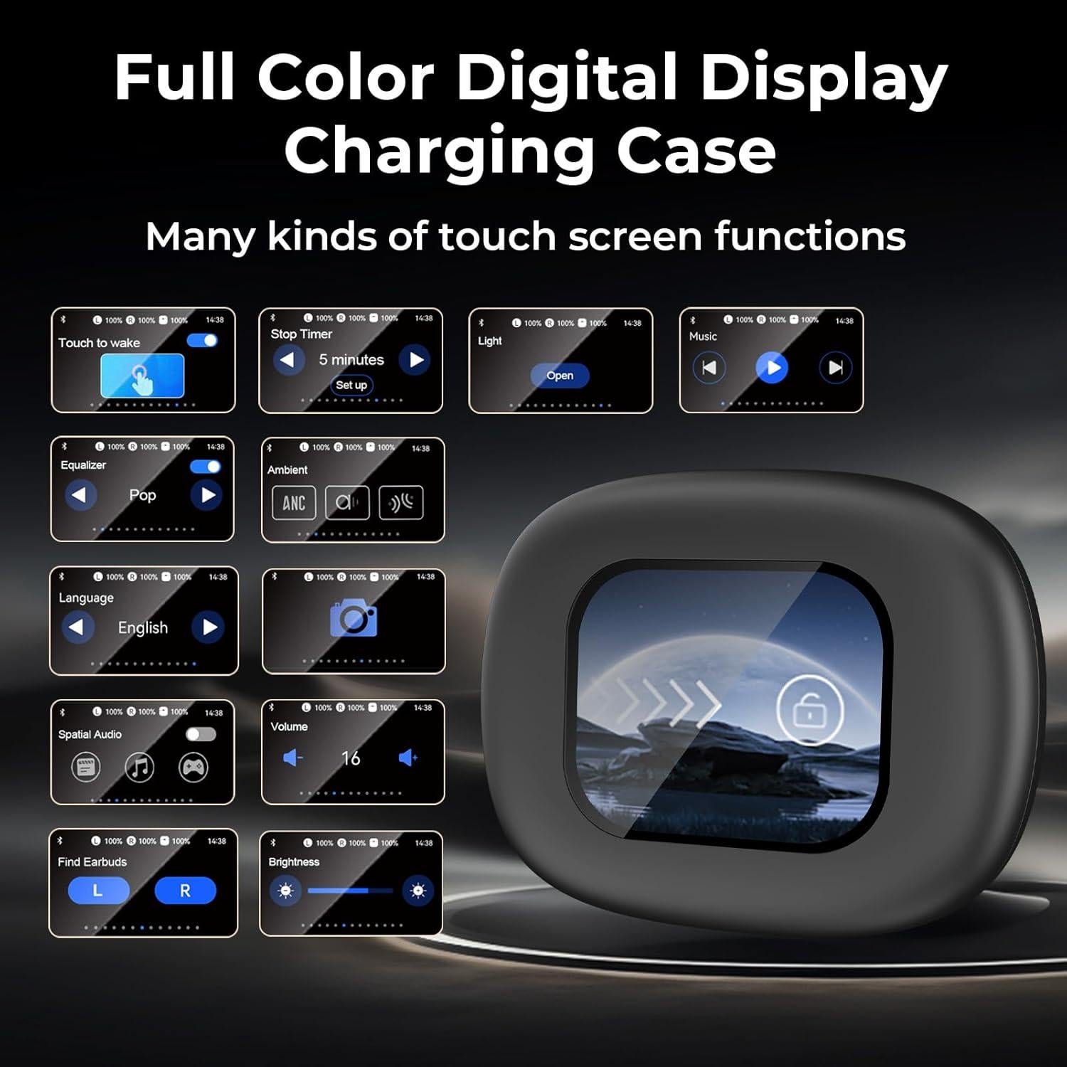 Auriculares de Traducción AI ERAZER XF33 Bluetooth 5.4 135 Idiomas