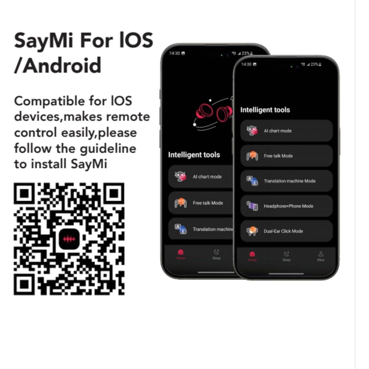 Auriculares de Traducción AI ERAZER XF33 Bluetooth 5.4 135 Idiomas