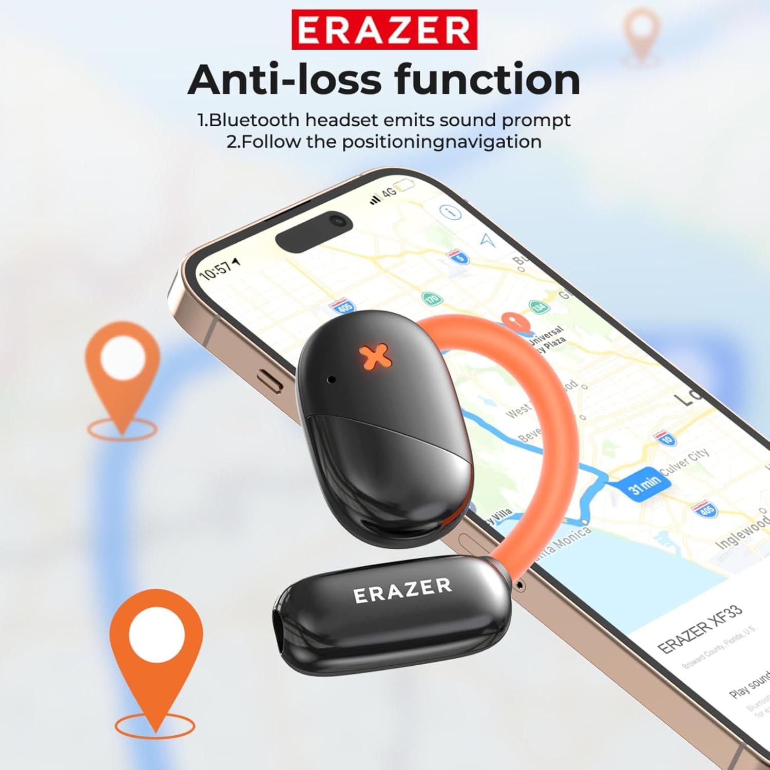 Auriculares de Traducción AI ERAZER XF33 Bluetooth 5.4 135 Idiomas