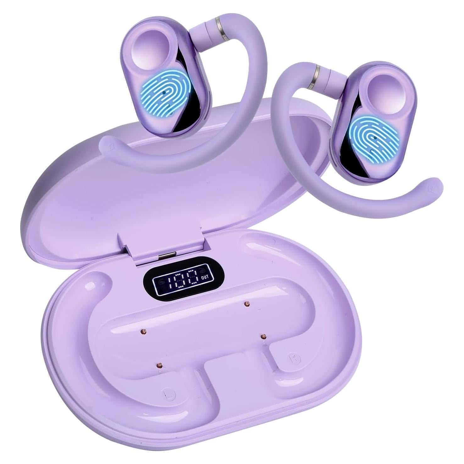 Auriculares de Traducción AI Wesland FY-ES-02 Púrpura 144 Idiomas