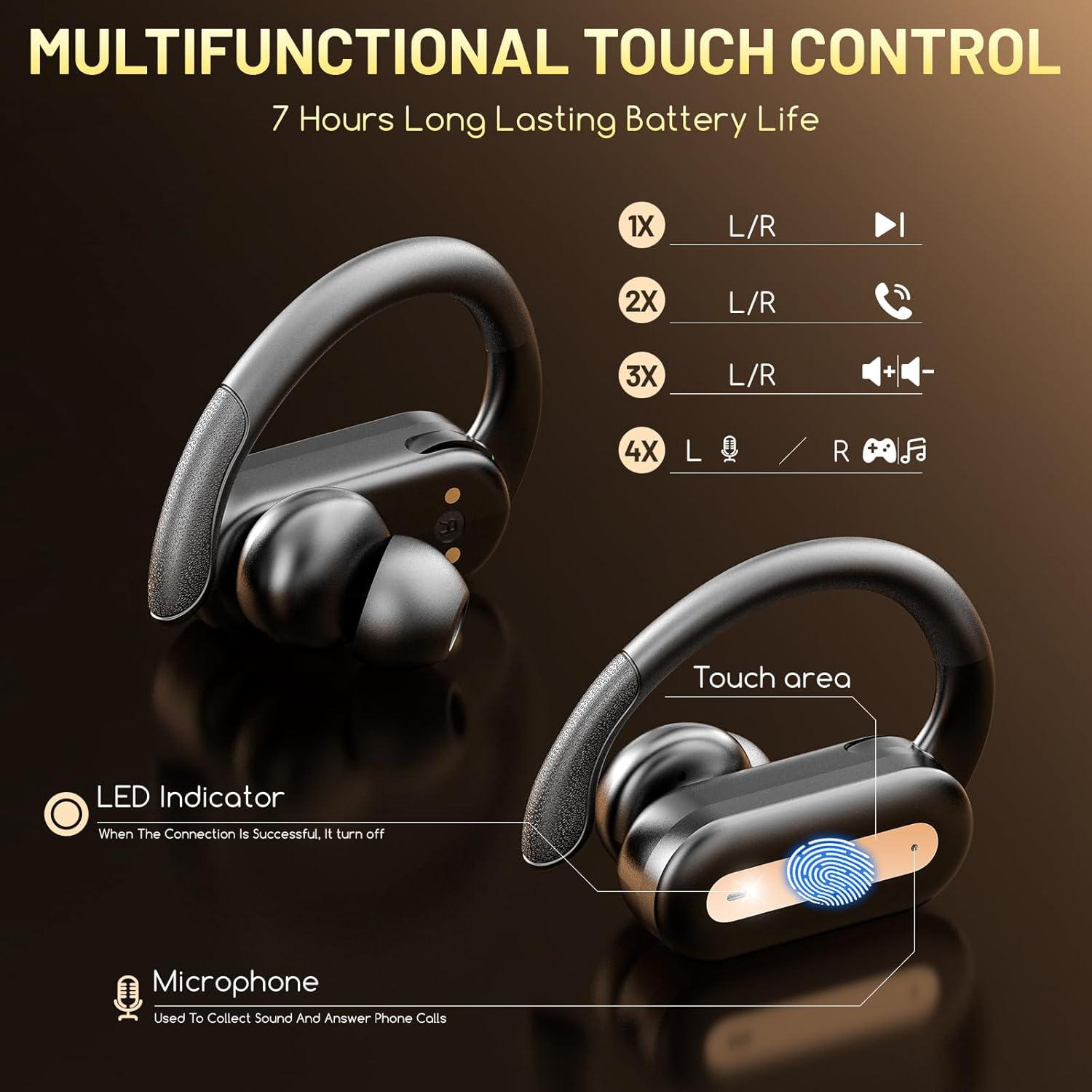 Auriculares Traductores AI FYEJ06BK Negro 144 Idiomas HD