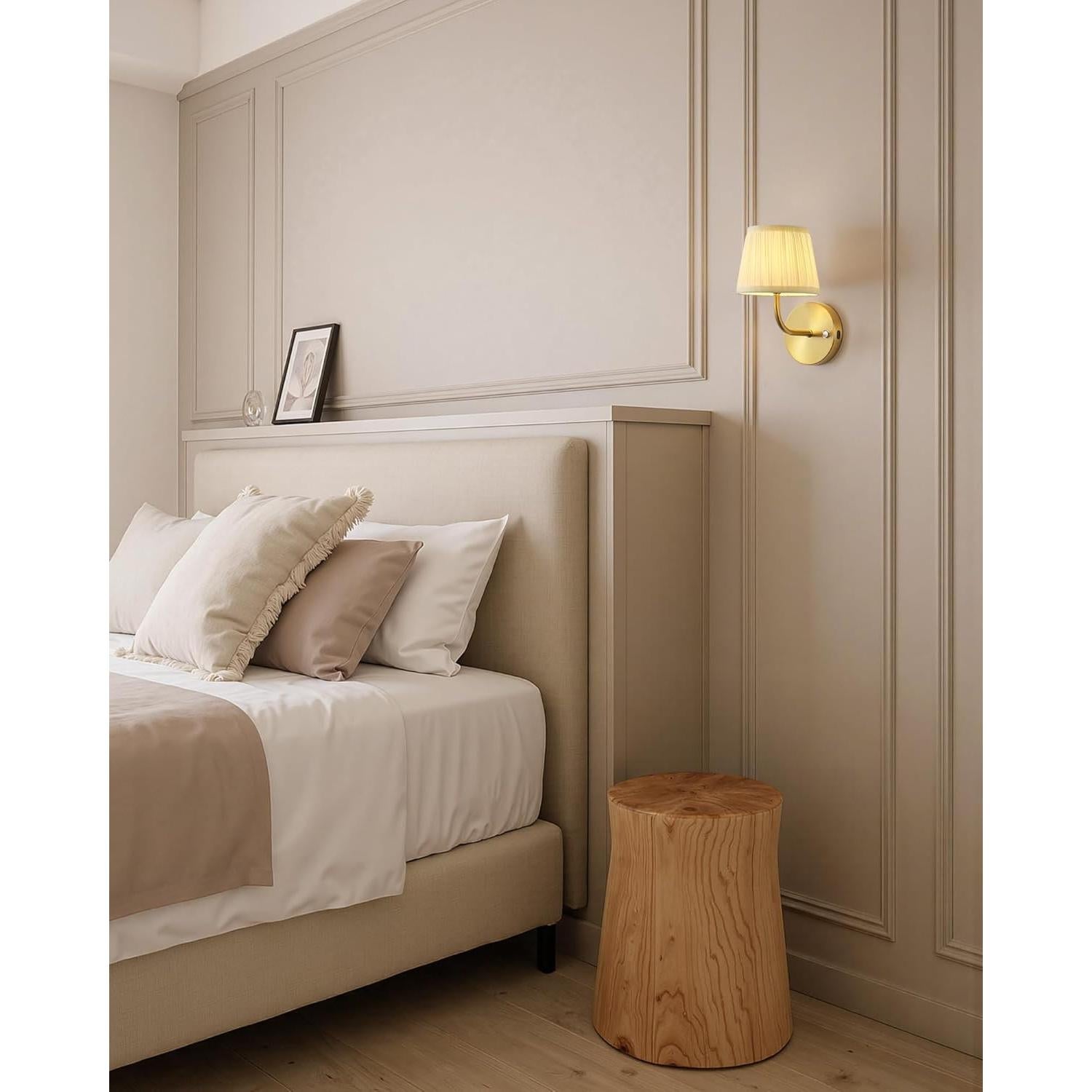 Aplique de Pared Inalámbrico PUSU Dorado 24.4 cm Juego de 2