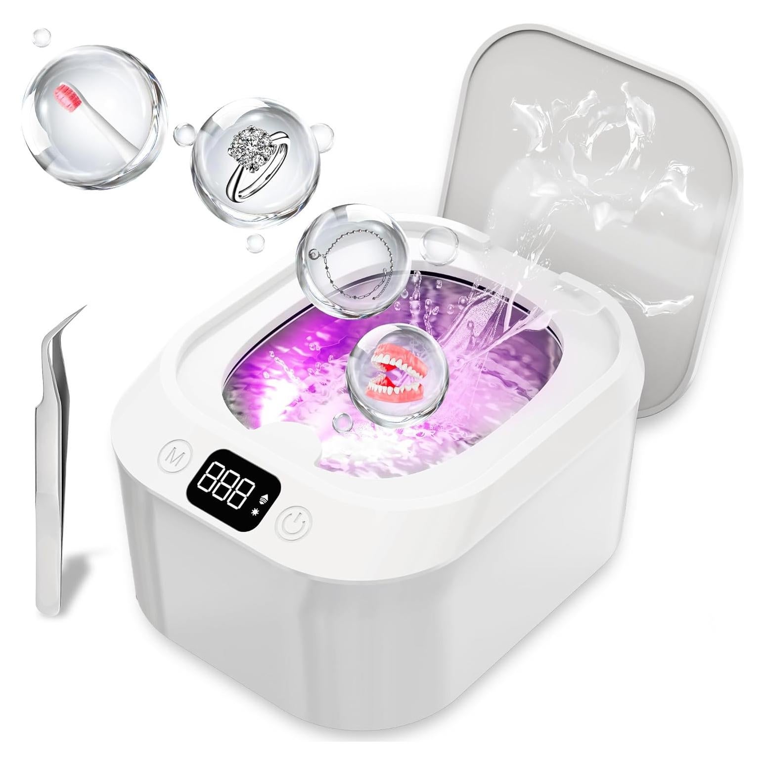 Limpiador Ultrasónico de Joyas YINPAD 220ML Silencioso