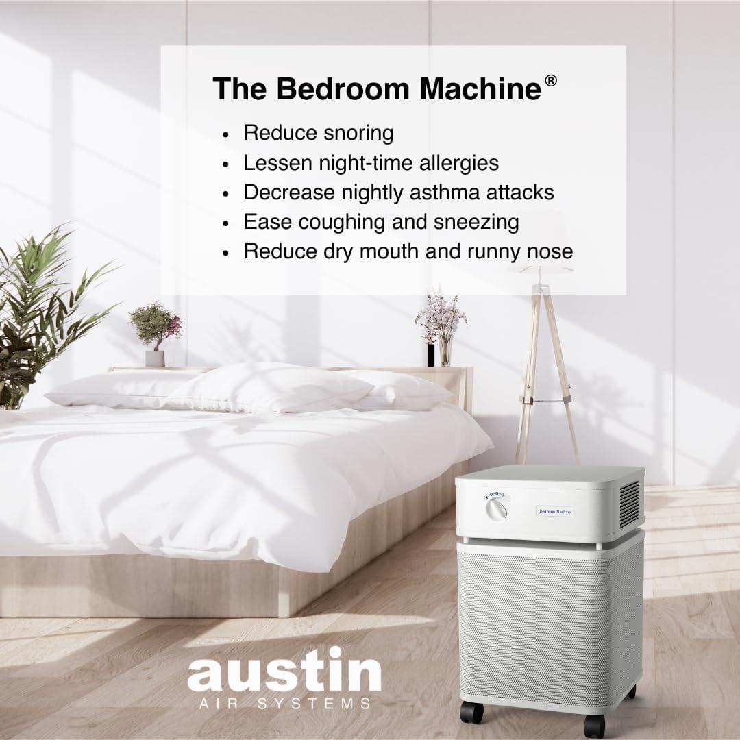 Purificador de aire Austin Air Máquina de dormitorio HEPA 5 etapas