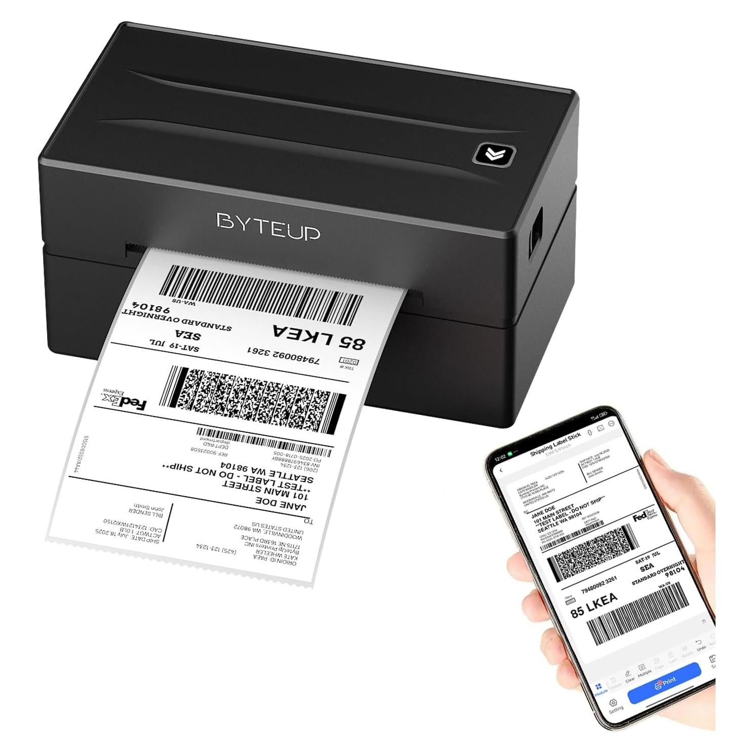 Impresora de Etiquetas Térmicas Bluetooth Shanyin 4x6 para Envíos