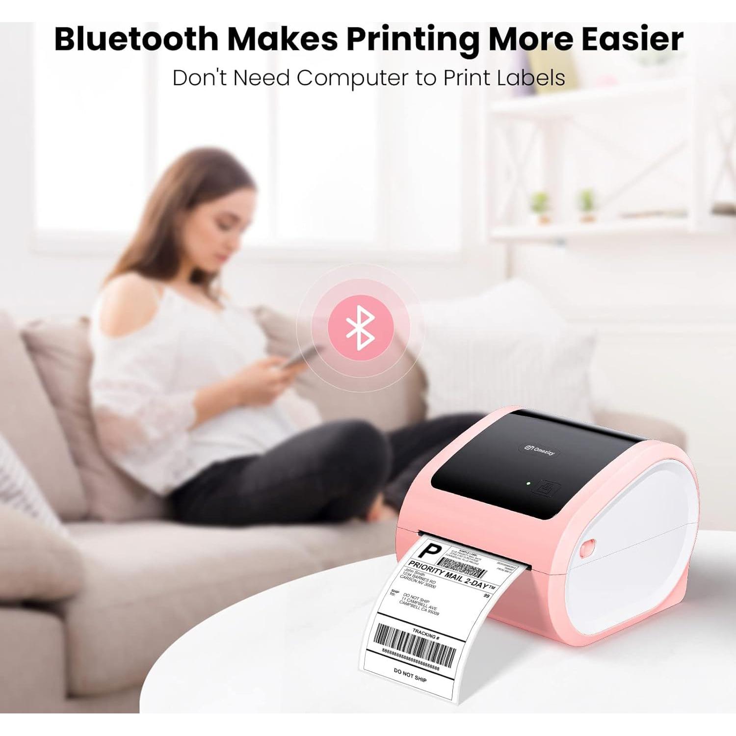 Impresora de Etiquetas Térmicas Omezizy D Bluetooth 4x6"