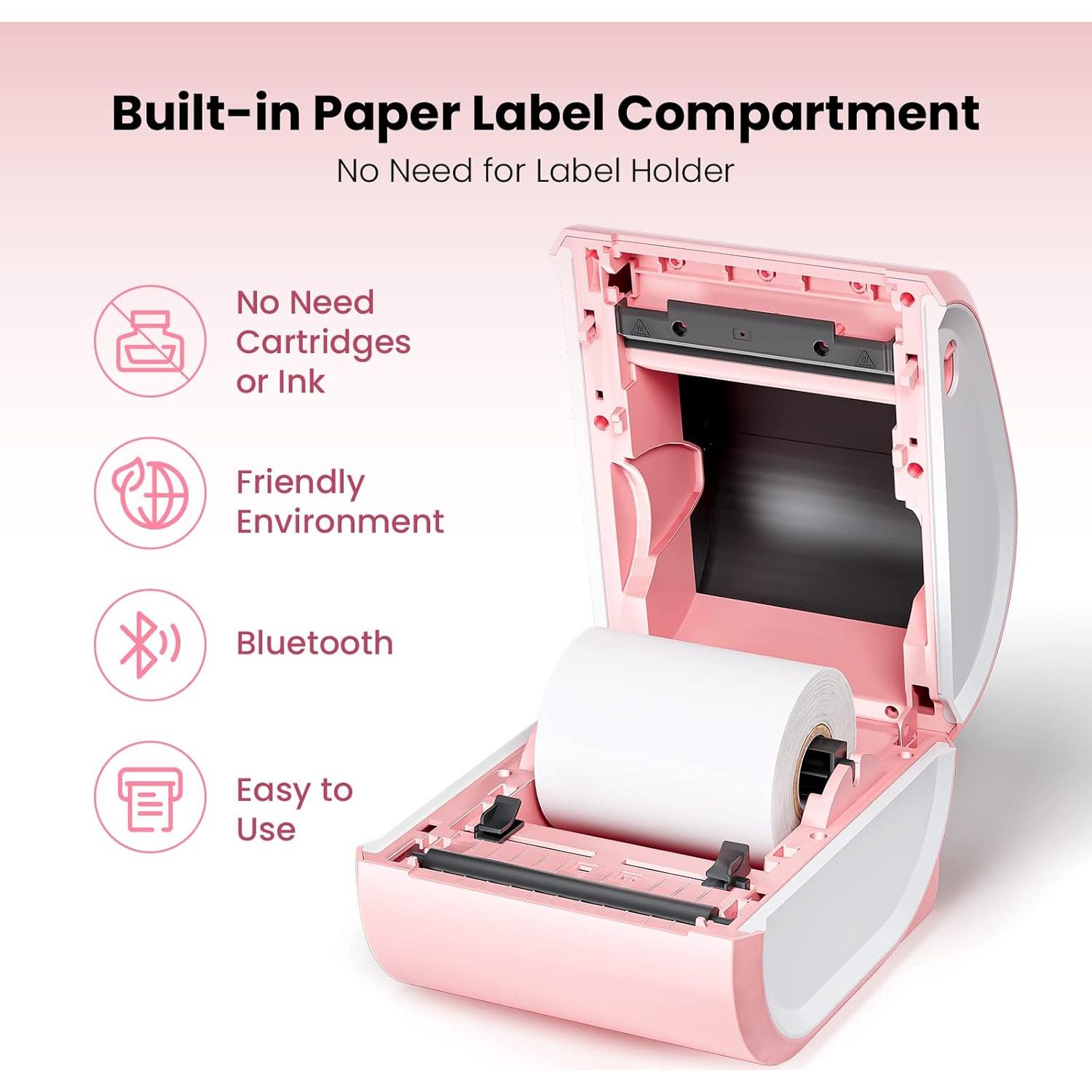 Impresora de Etiquetas Térmicas Omezizy D Bluetooth 4x6"